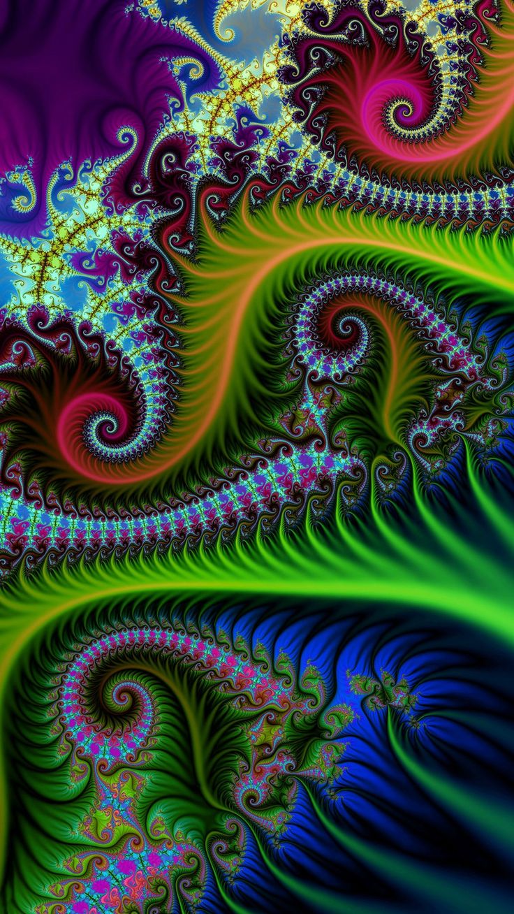 my mind 1. Fractal art, Cool optical illusions, Illusion art