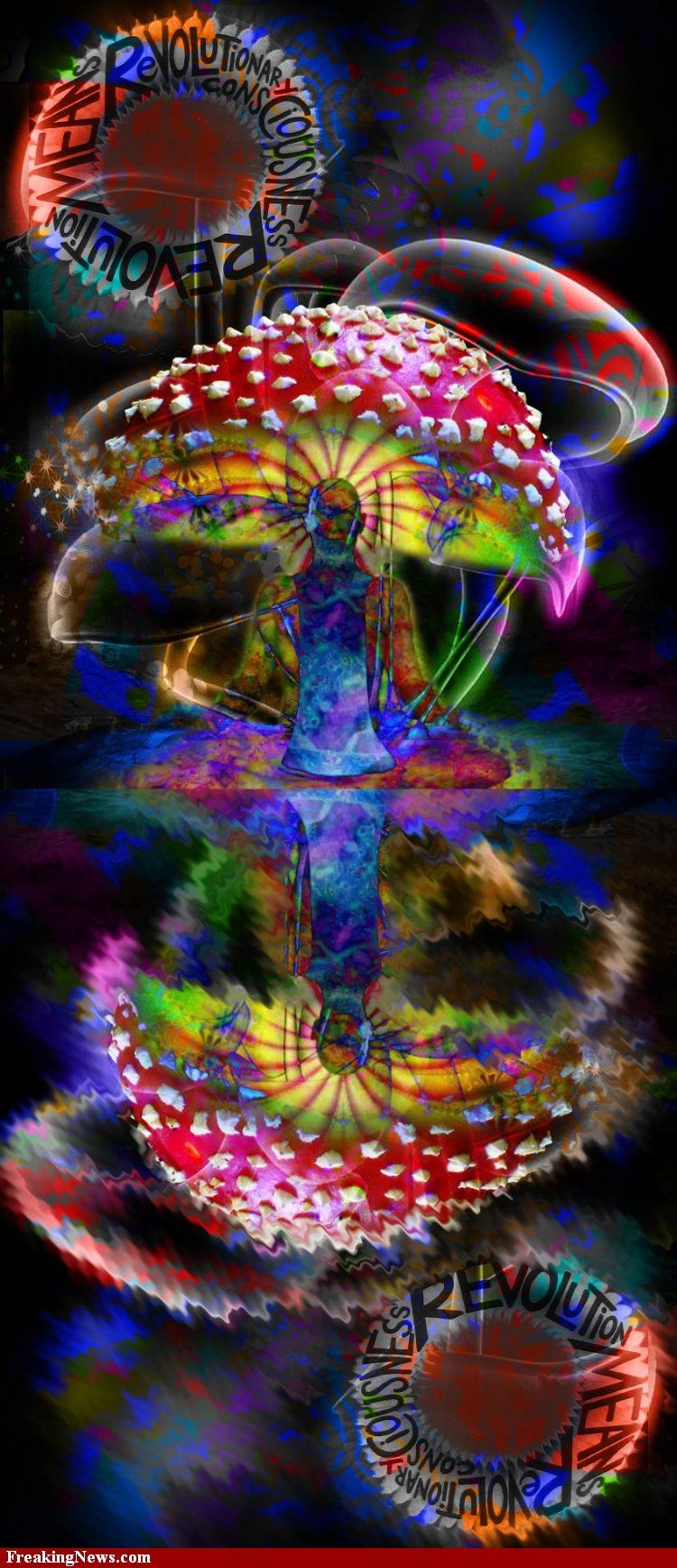 Peace, Smiles & Hugs. Psychedelic art, Art, Fractal art