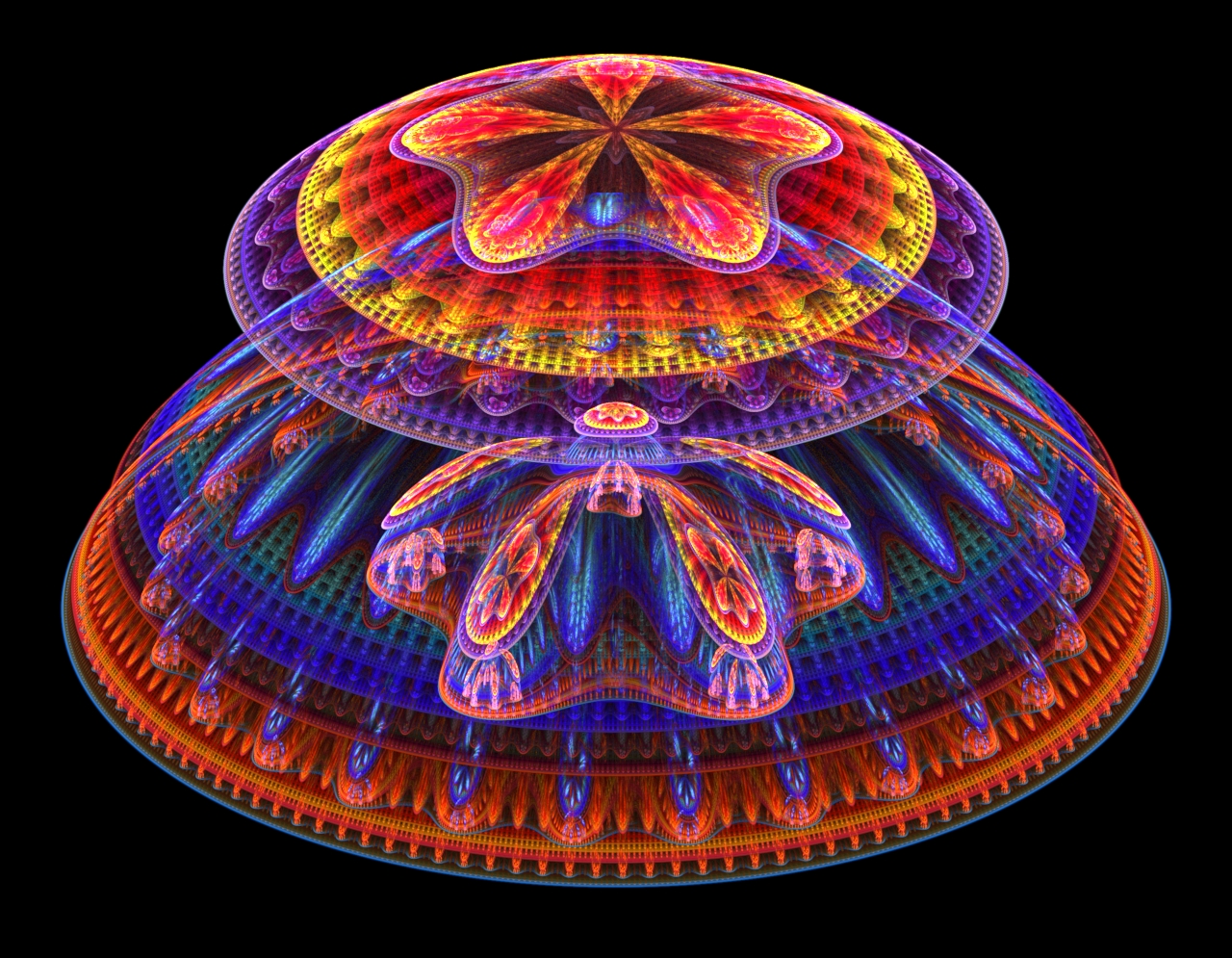 Trippy Shroom Wallpaper
