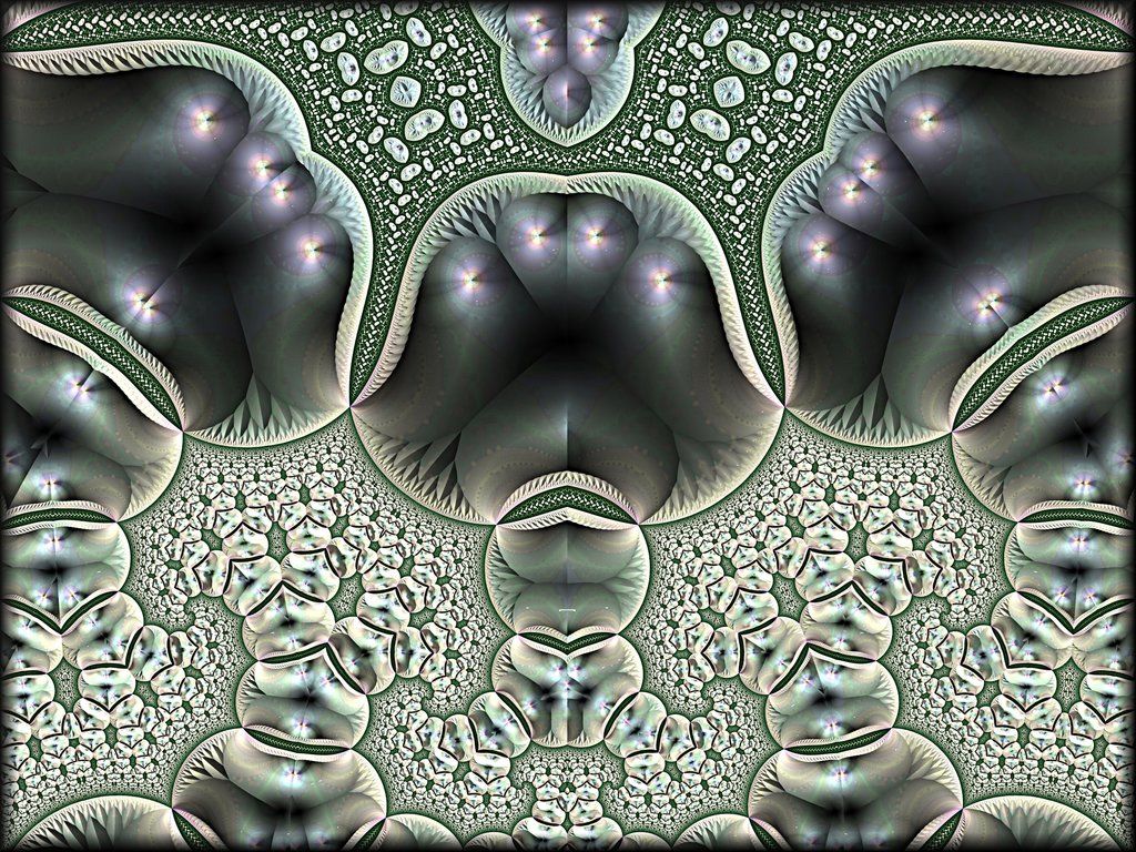 Alien Mushrooms. Art for art sake, Fractal art, Colorful art