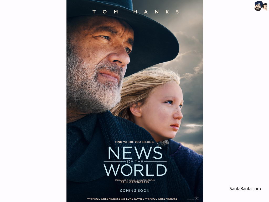 An American Action Drama Movie `News Of The World` (Release December 2020)