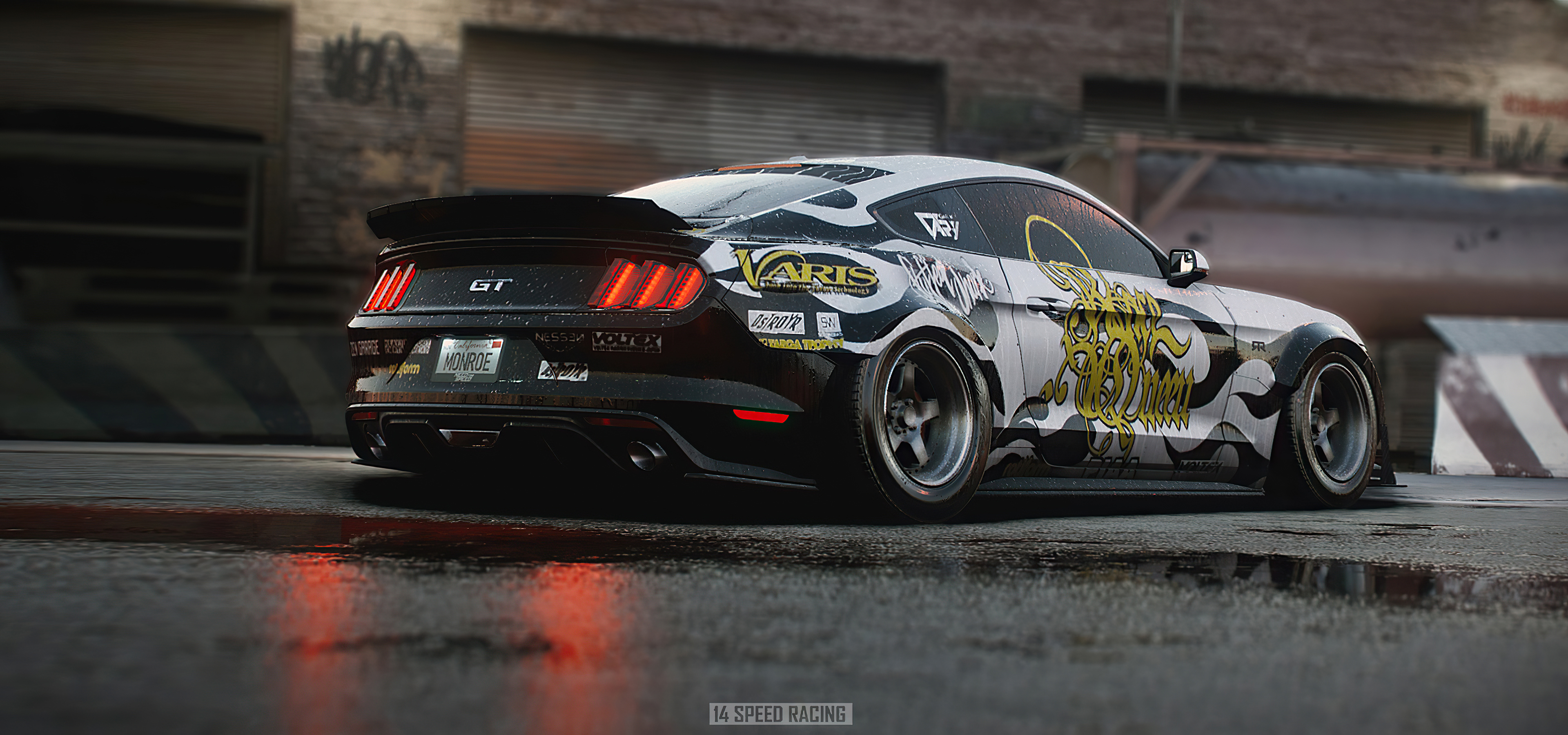 Ford Mustang Gt Drag King Nfs 4k 1366x768 Resolution HD 4k Wallpaper, Image, Background, Photo and Picture