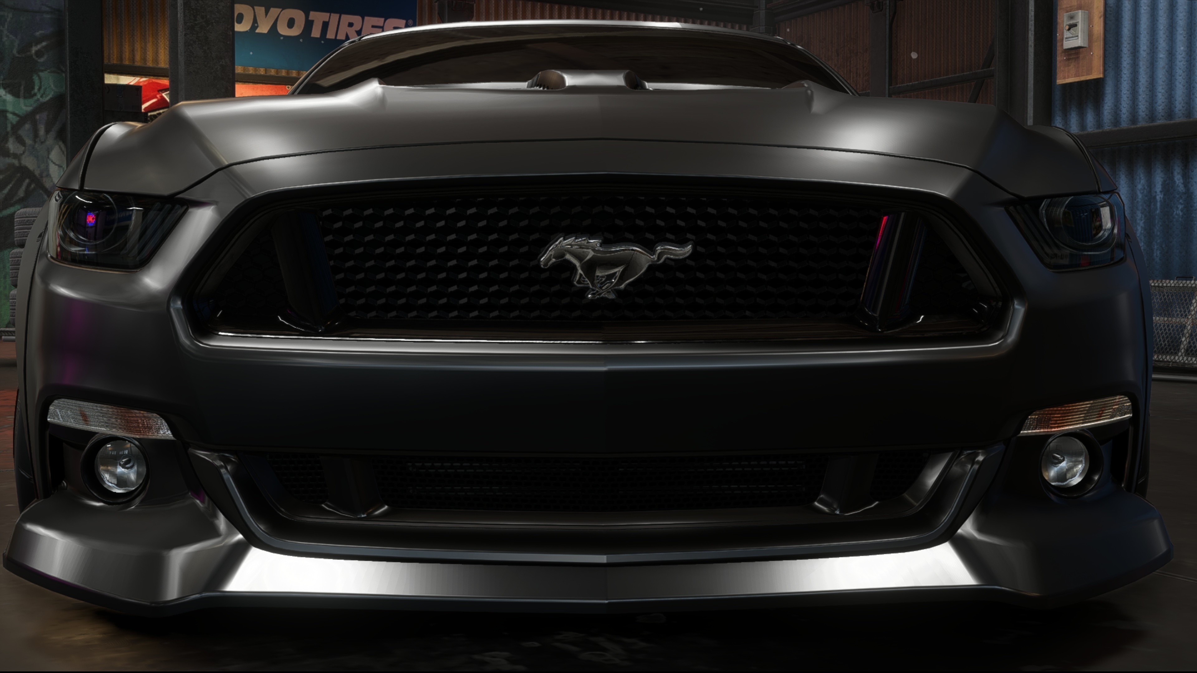 Download 3840x2160 wallpaper need for speed payback, ford mustang, front, 4k, uhd 16:9, widescreen, 3840x2160 HD image, background, 4727
