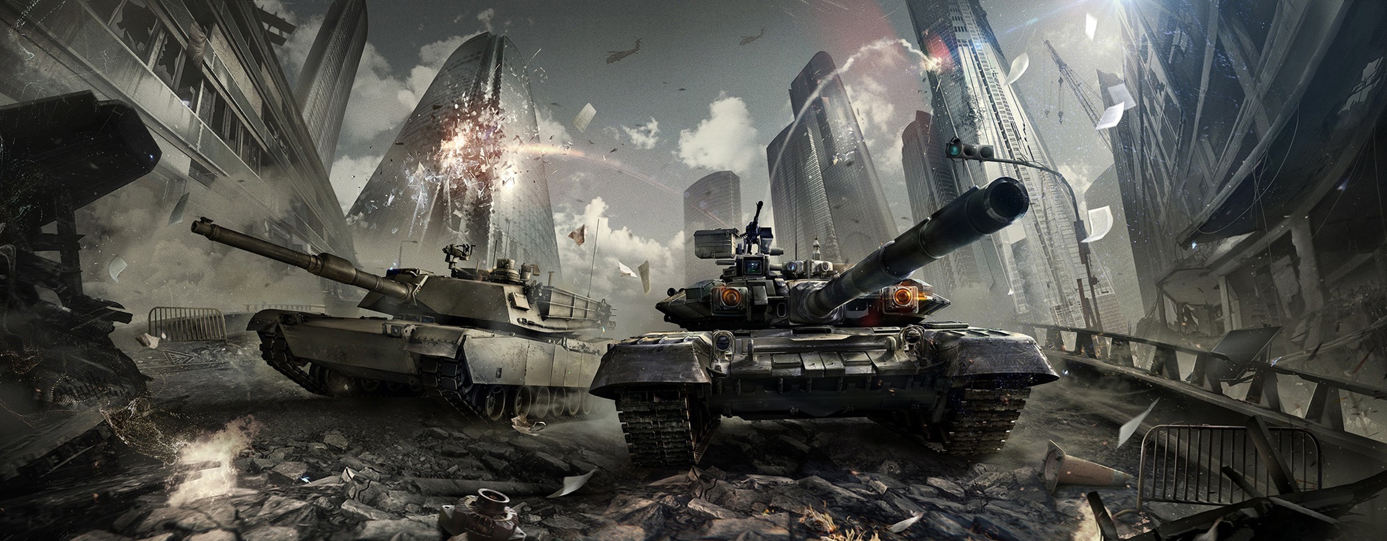 #T- #M1 Abrams, #artwork, #tank, #war, wallpaper. Mocah HD Wallpaper