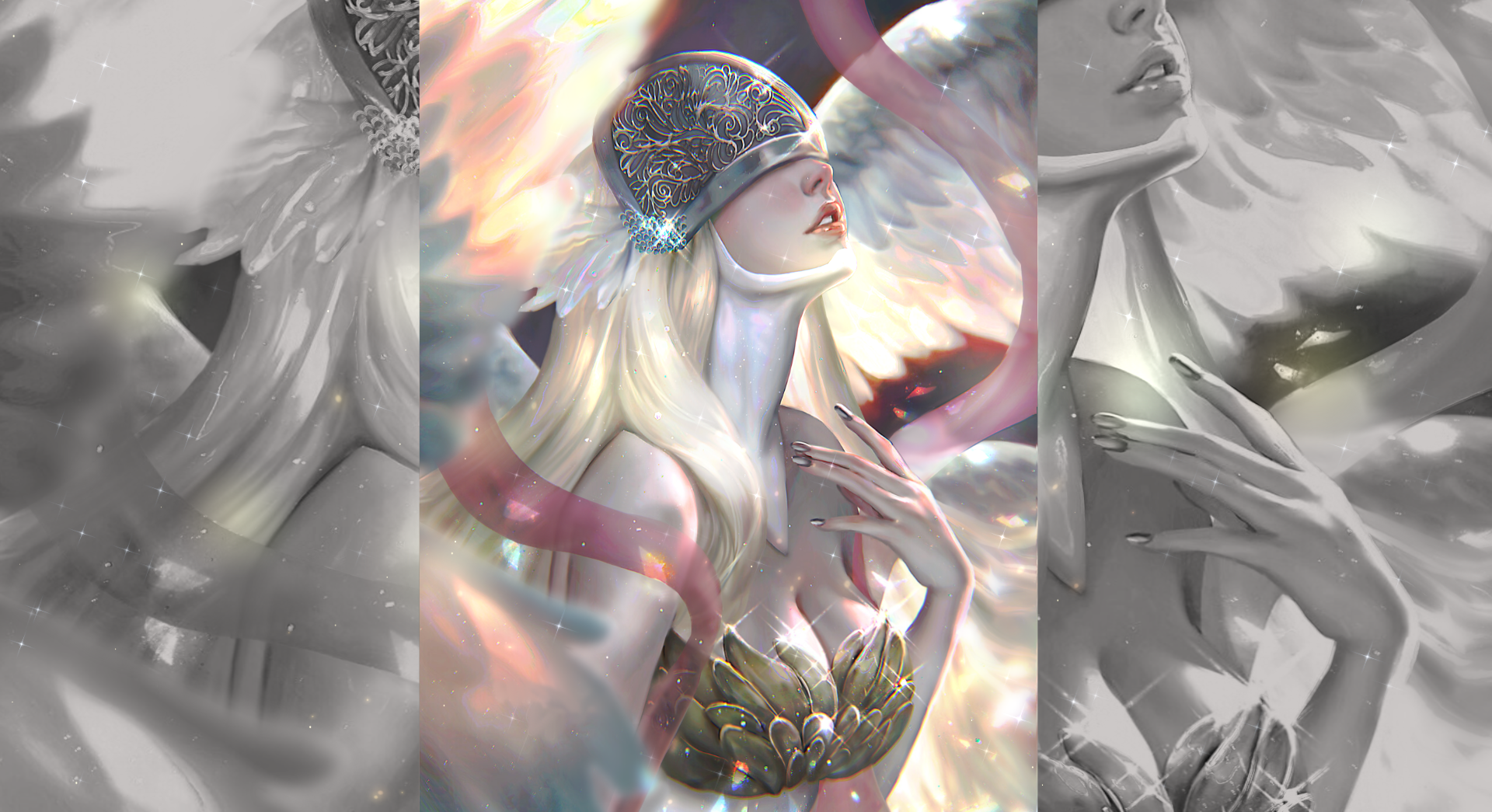 Angewomon Godness Digimon Adventure live wallpaper [DOWNLOAD FREE]