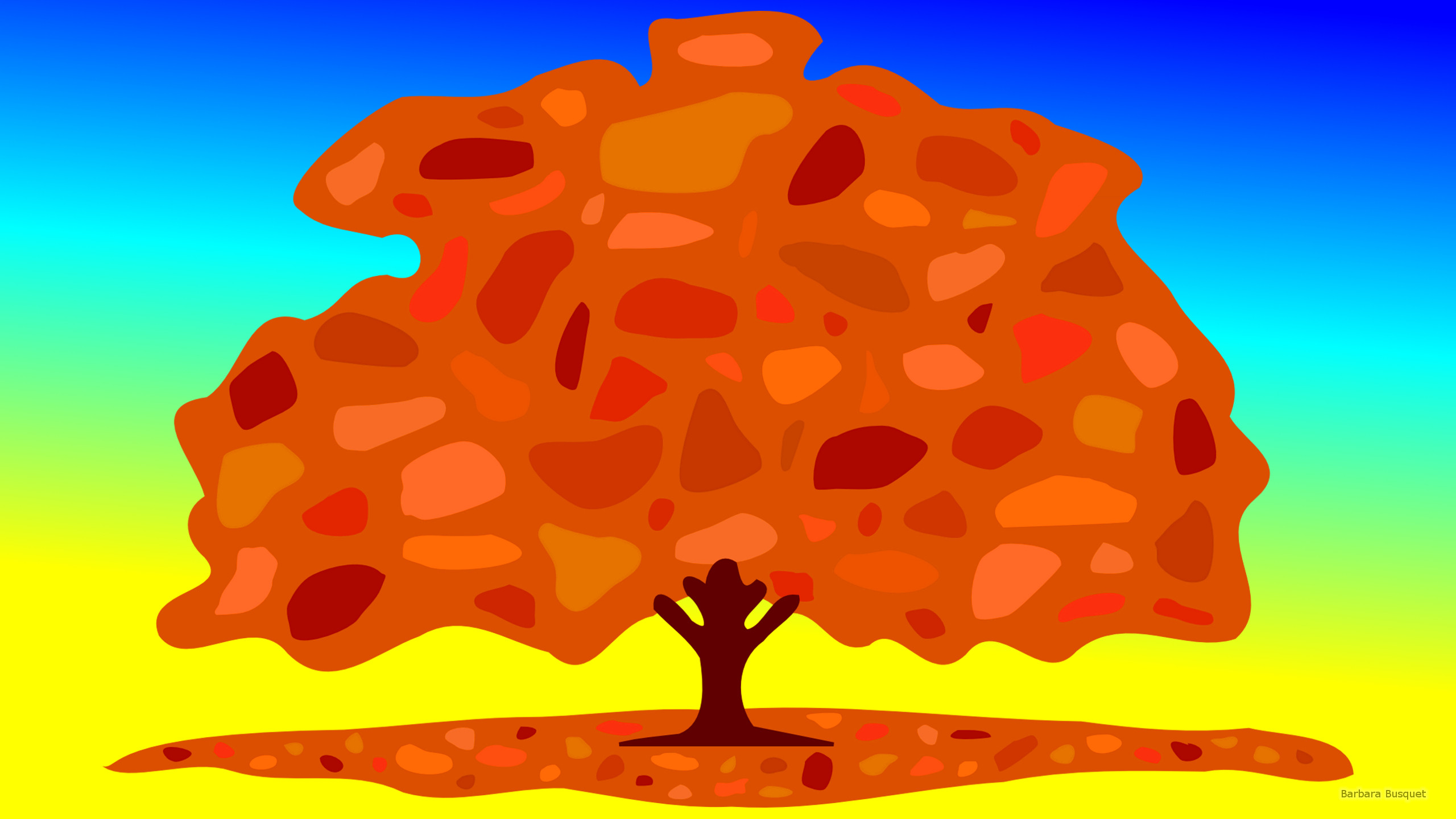 Autumn tree wallpaper's HD Wallpaper