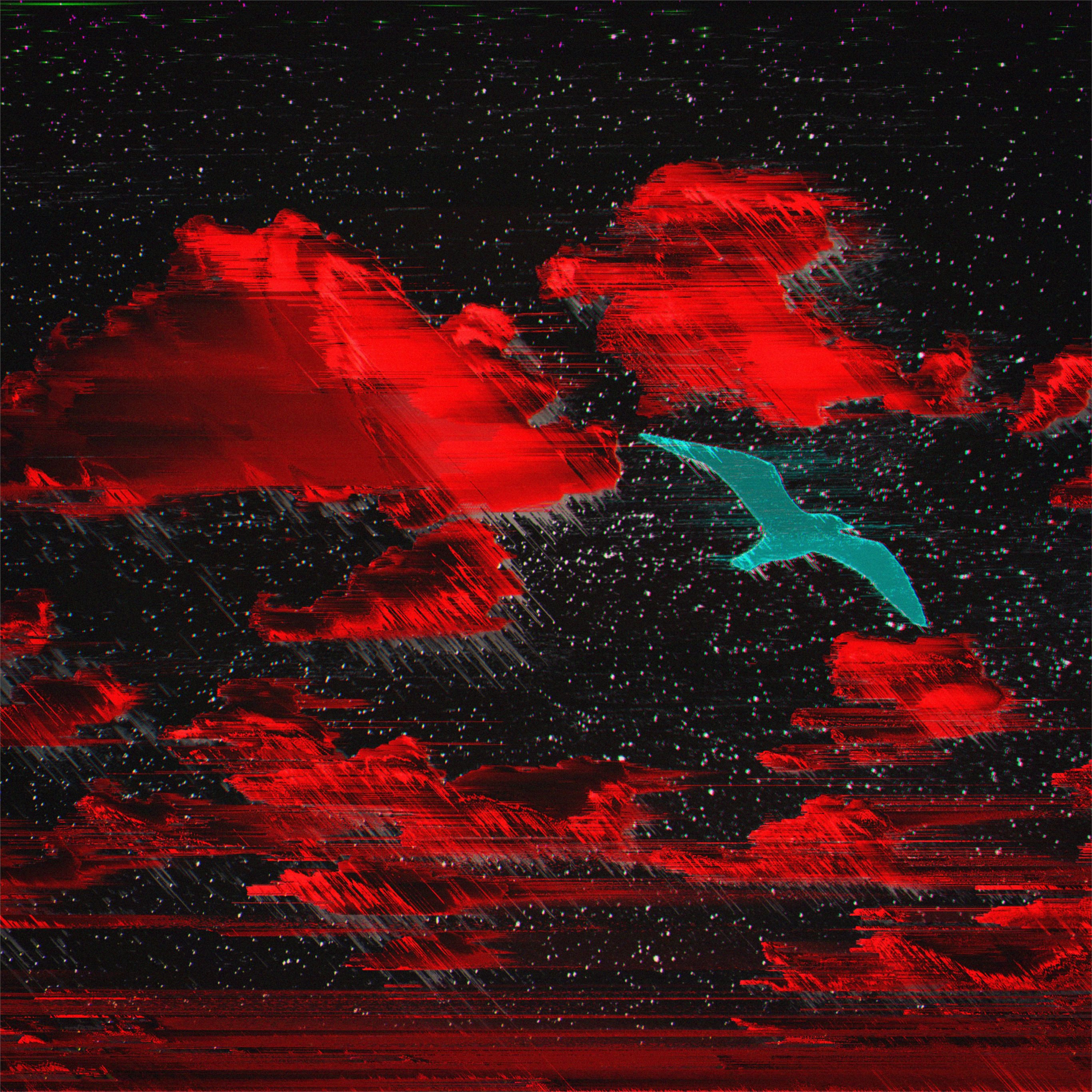 glitch art 4k iPad Air Wallpaper Free Download