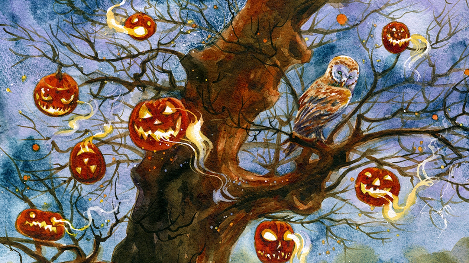 Lanterns Burn Bright: A Halloween Art Countdown by Joanna Barnum Shipping Updates
