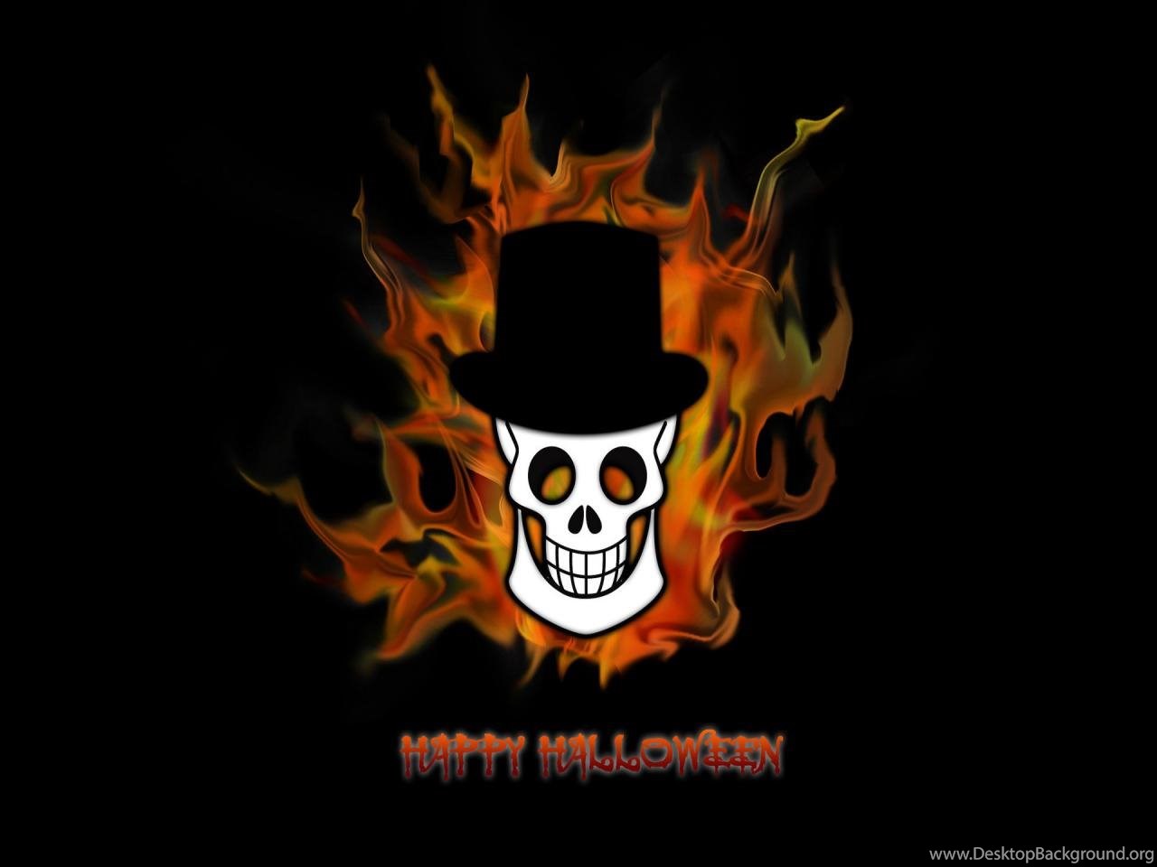 Happy Halloween Skeleton Wallpaper 123mobile Desktop Background