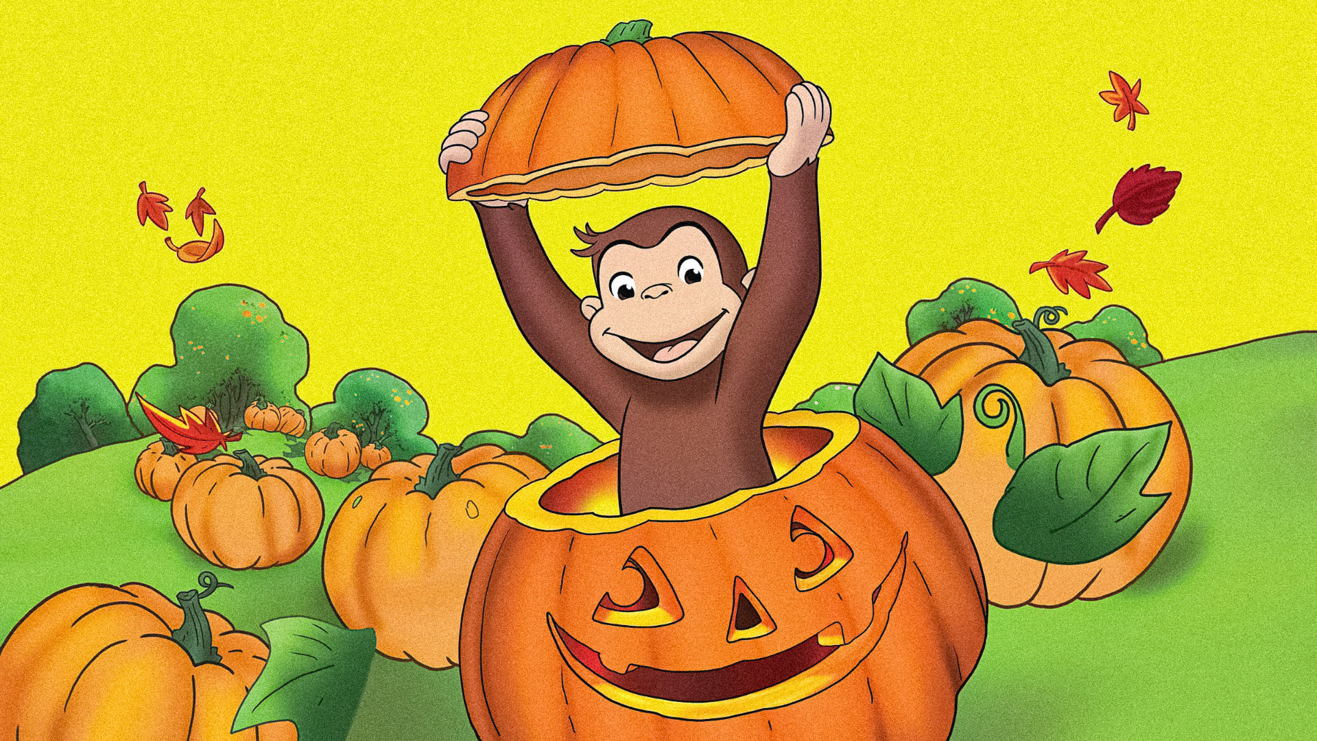 Curious George: A Halloween Boo Fest Wallpapers - Wallpaper Cave