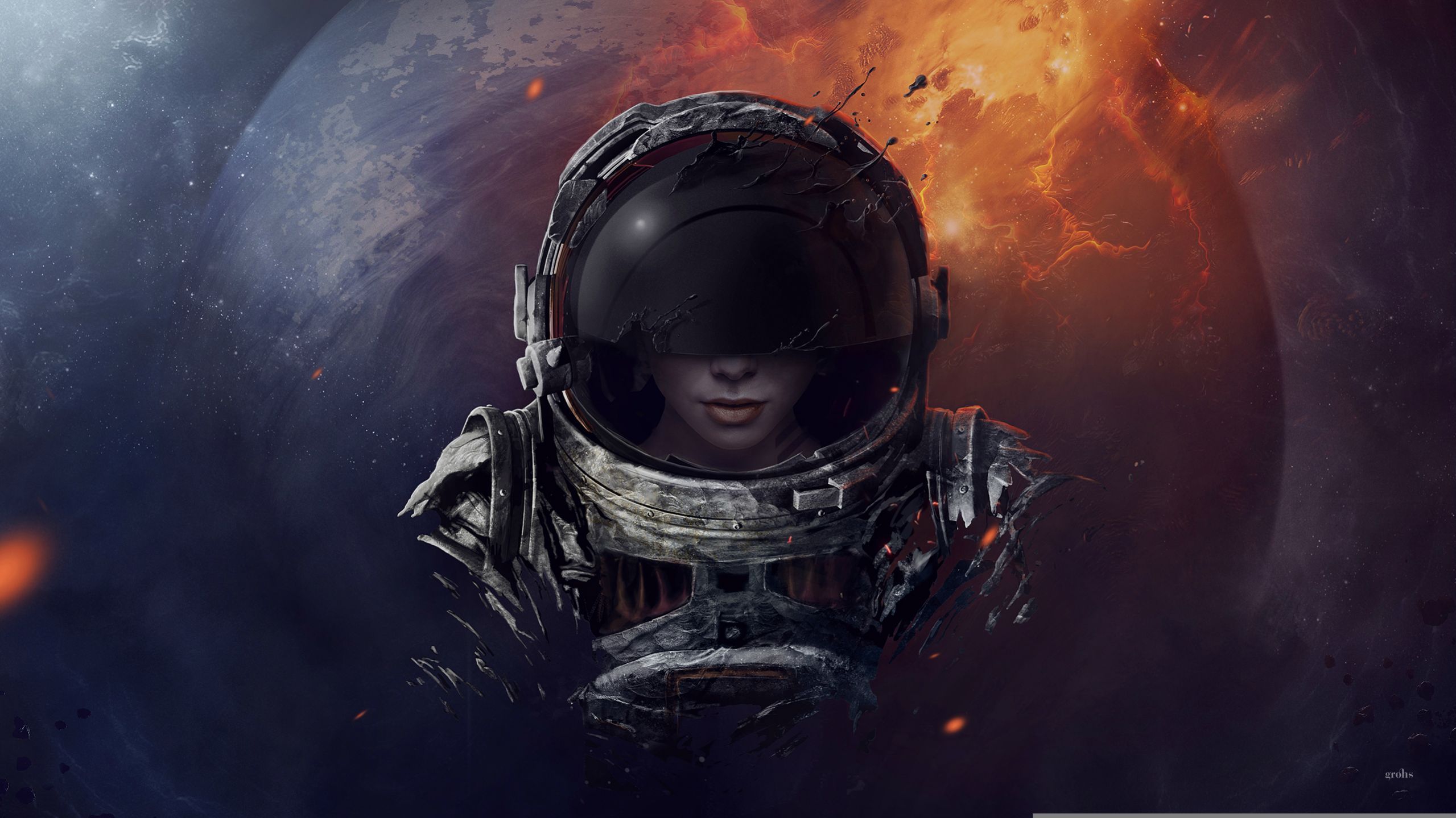 Female Astronaut Wallpaper Free Female Astronaut Background