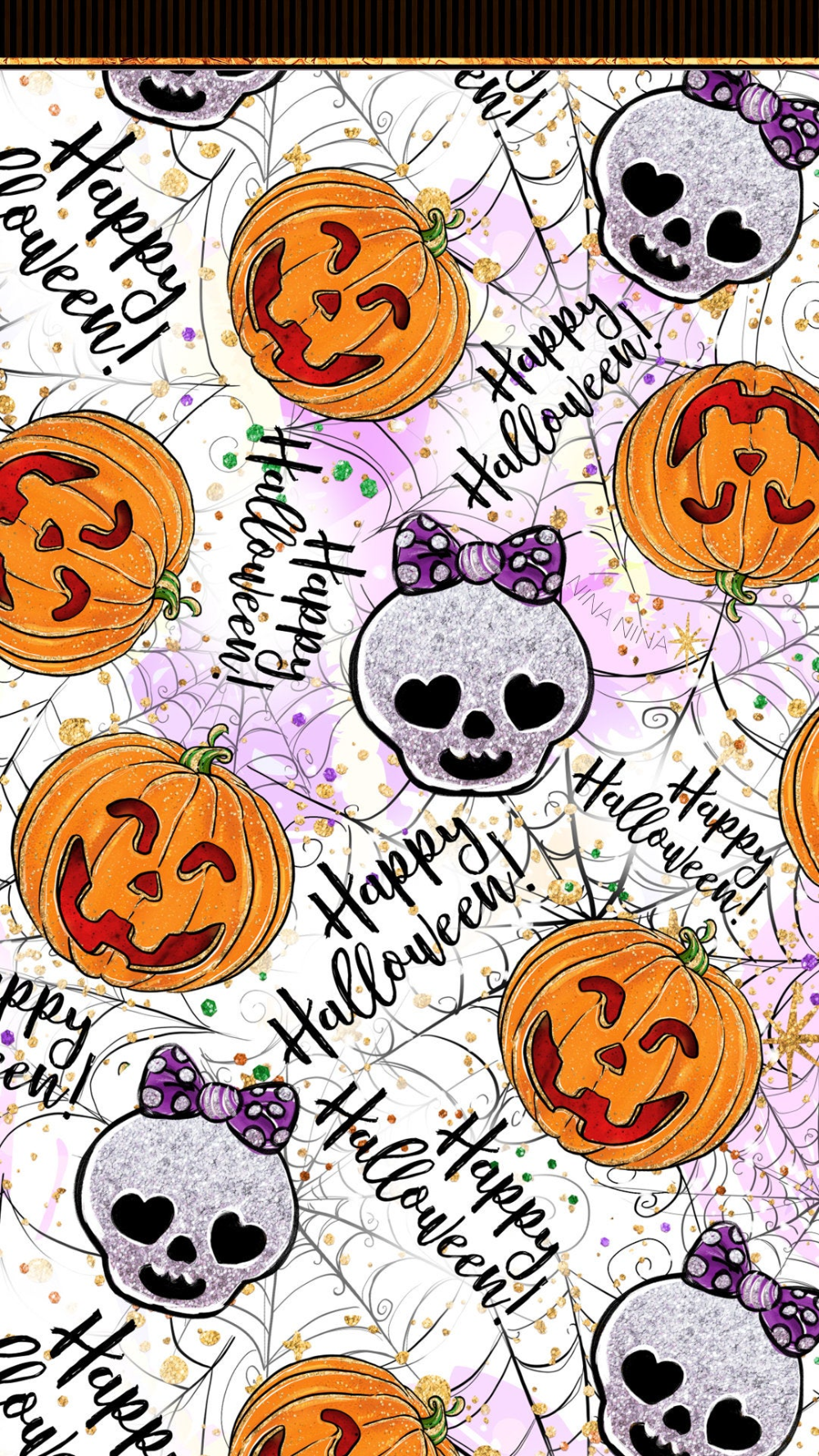 FREEBIE Wallpaper Cute Halloween Digital Paper Pack Halloween. Etsy. Halloween digital, Halloween wallpaper iphone, Cute halloween
