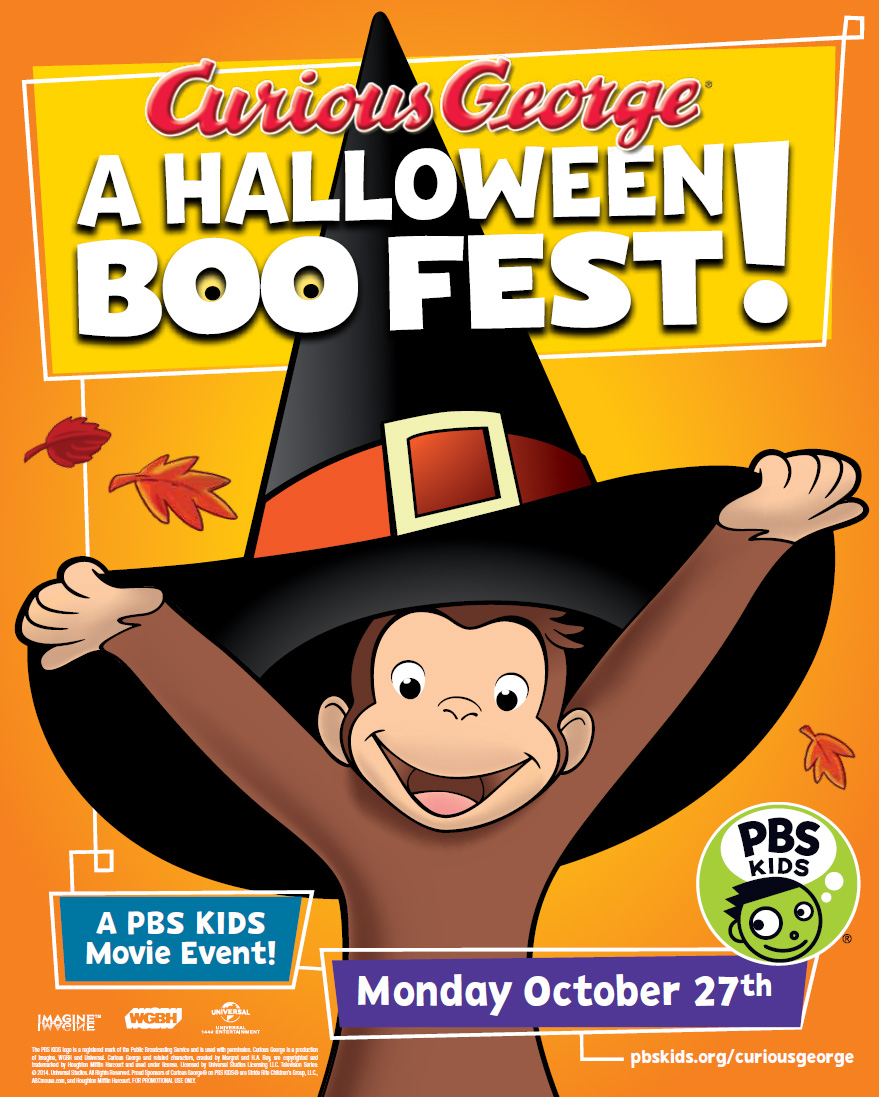 Celebrate Halloween with Curious George. WDSE · WRPT 8 & 31