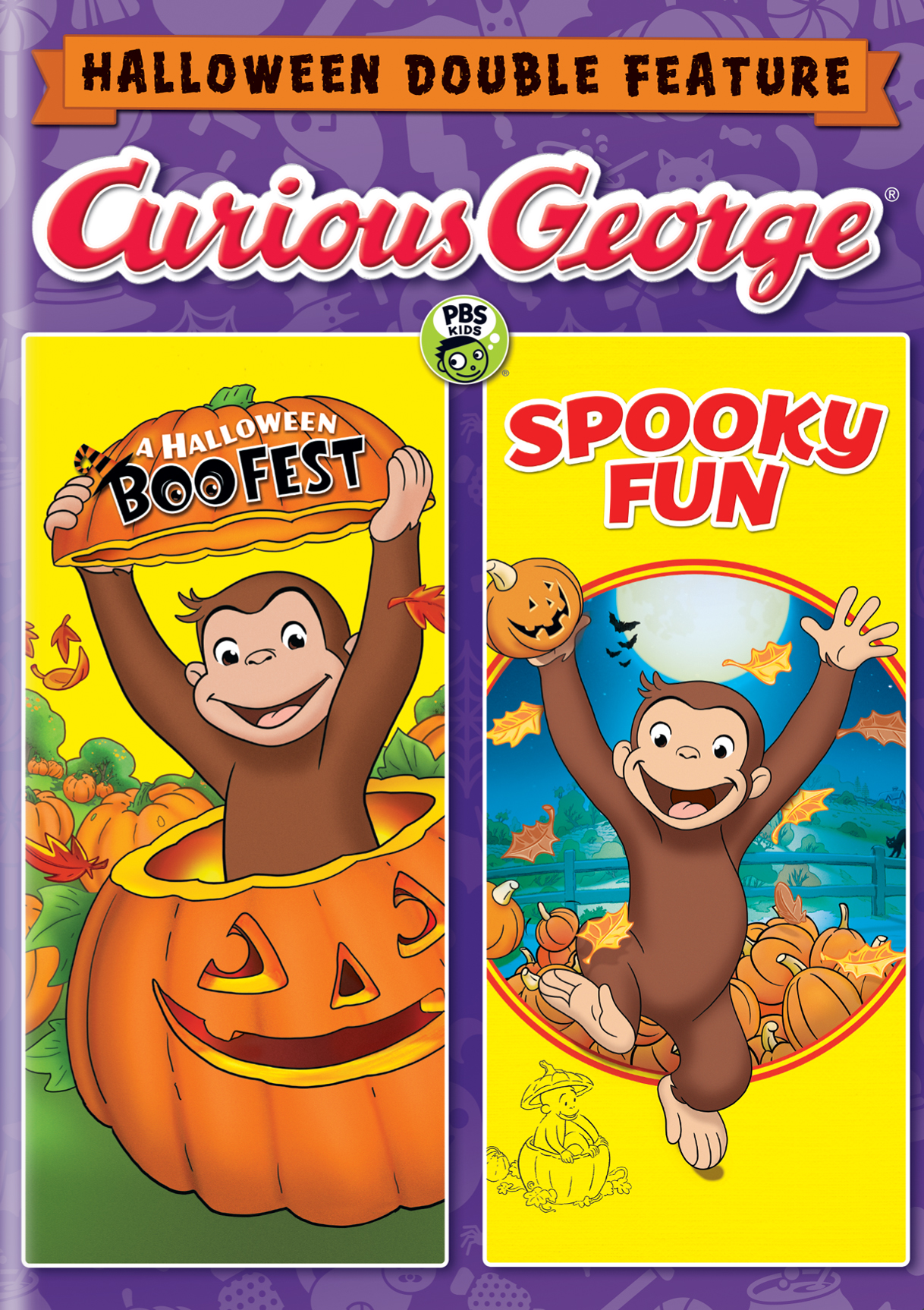 Best Buy: Curious George: Halloween Double Feature A Halloween Boo Fest/Spo...