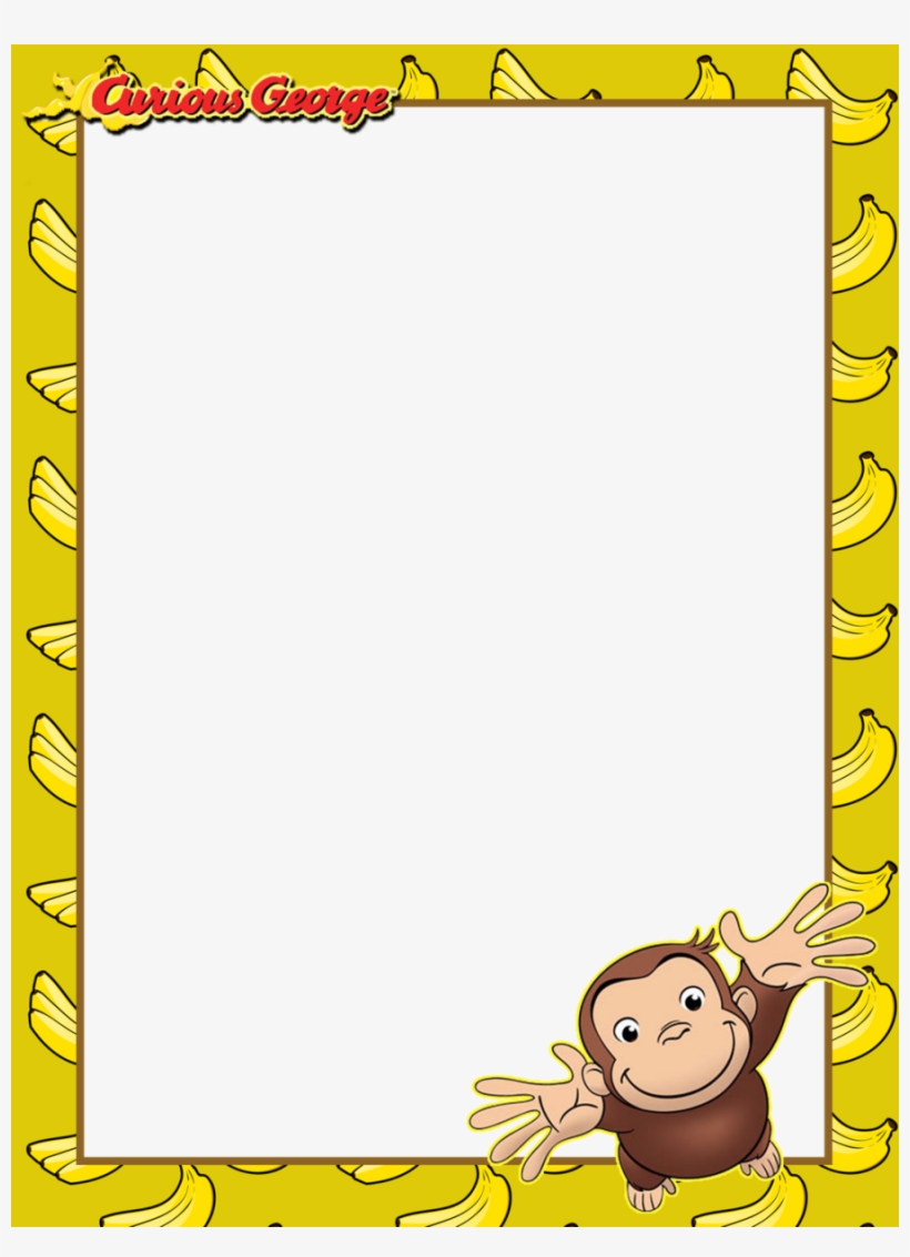 Curious George Clipart Curious George Photography George Page Borders Transparent PNG Download on NicePNG