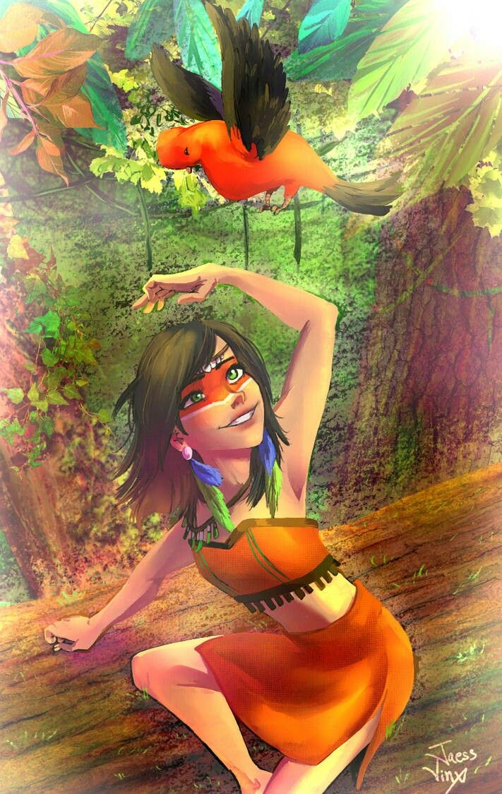 Ainbo: Spirit of the Amazon. Fan art, Artist, Spirit