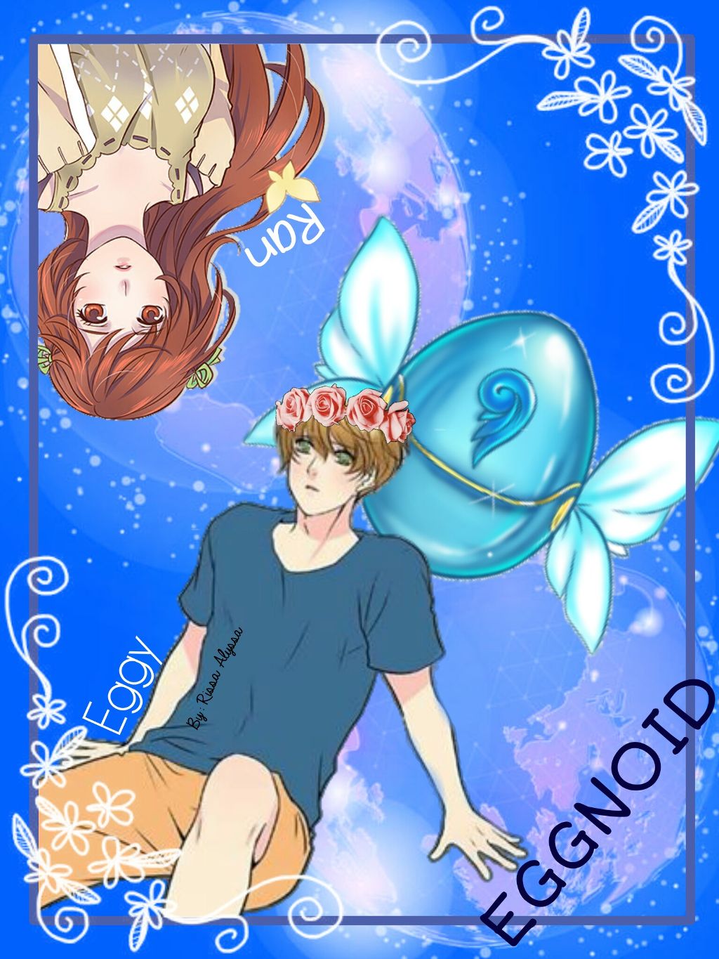 wallpaper #webtoon #eggy #ran #eggnoid And Ran Eggnoid