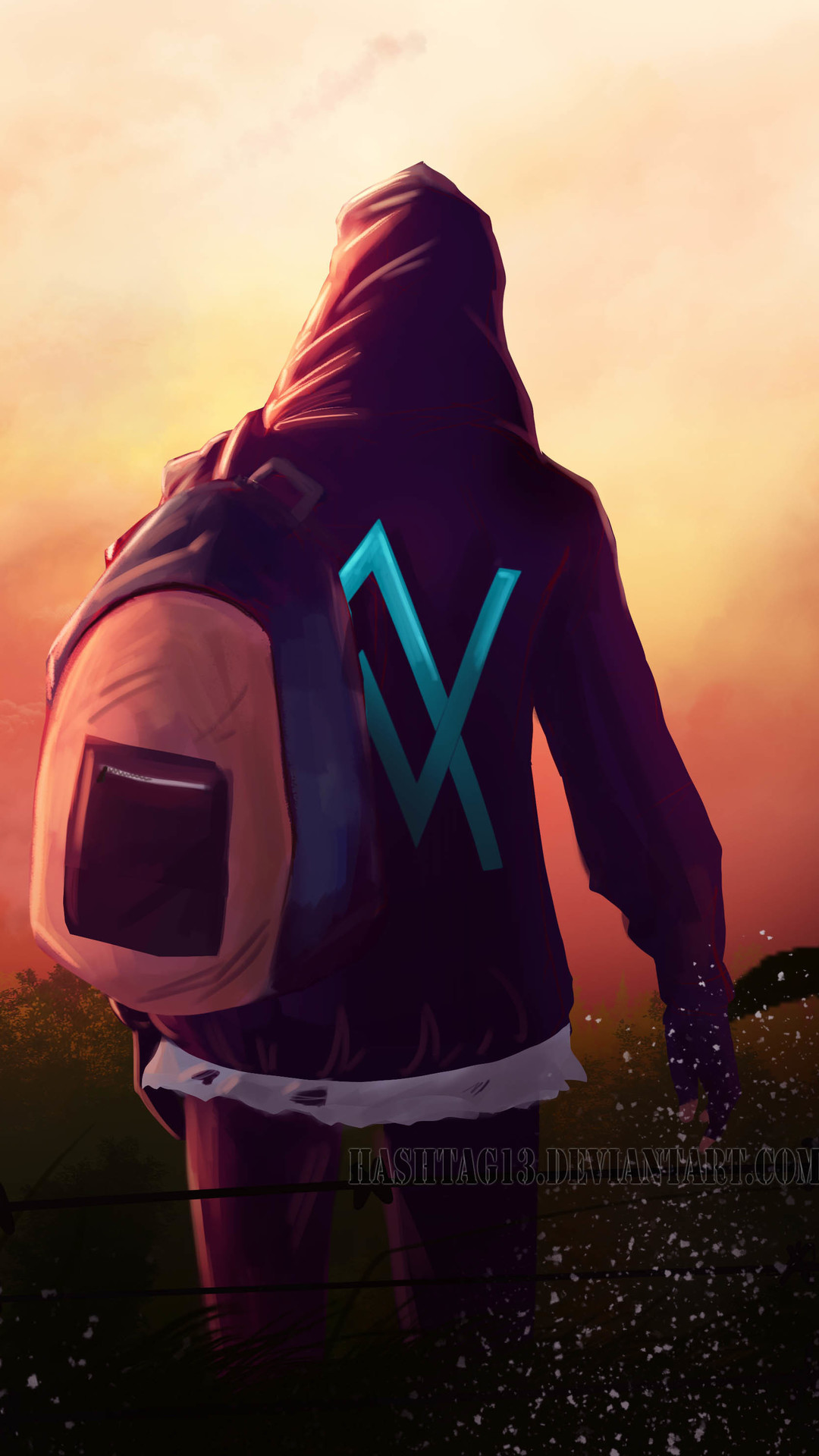 1080x1920 alan walker, music, artist, artwork, digital art, hd, for iPhone 6, 7, 8 wallpaper
