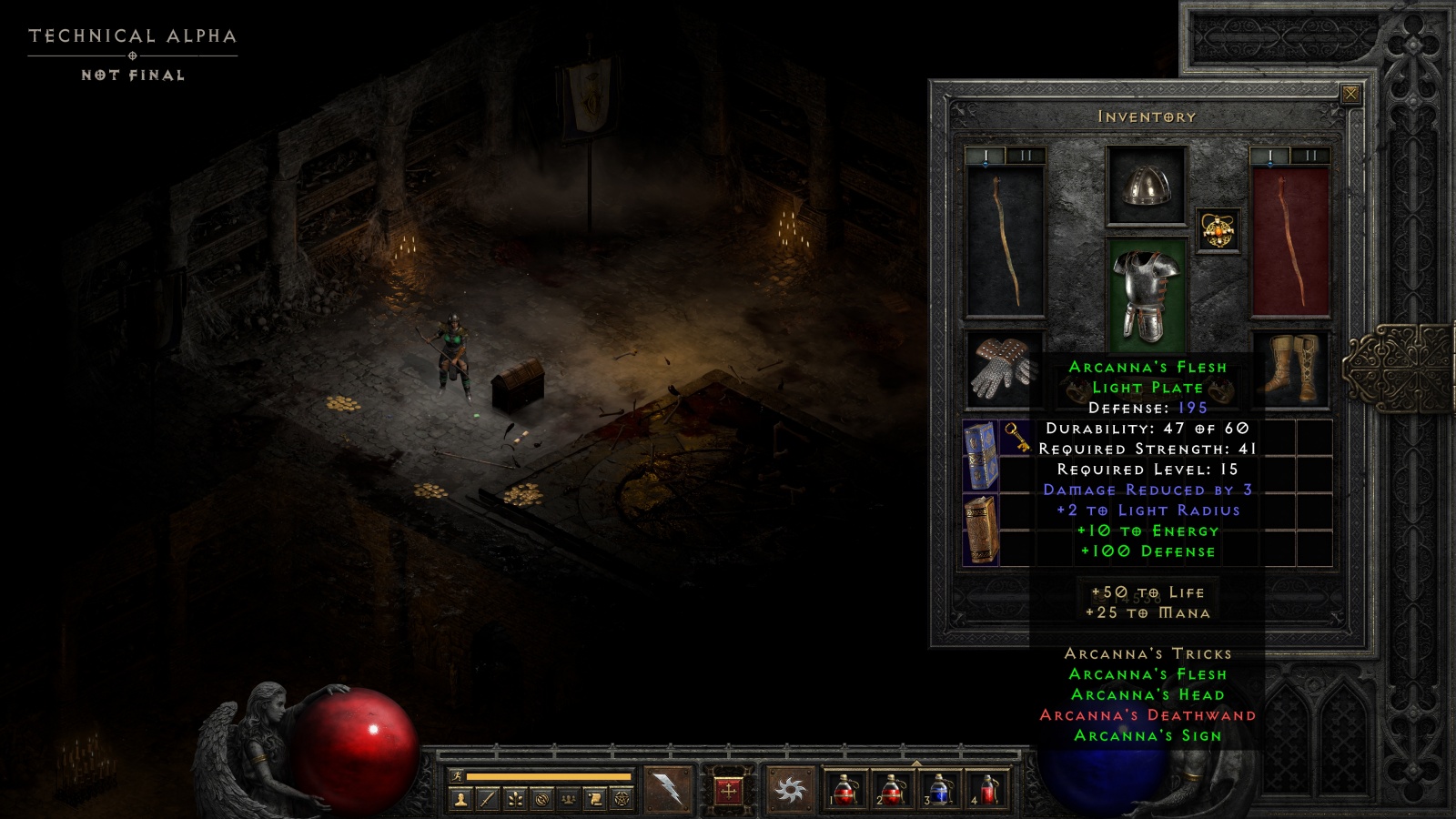 Diablo II: Resurrected Technical Alpha Press Kit Released Image of the HD Remaster