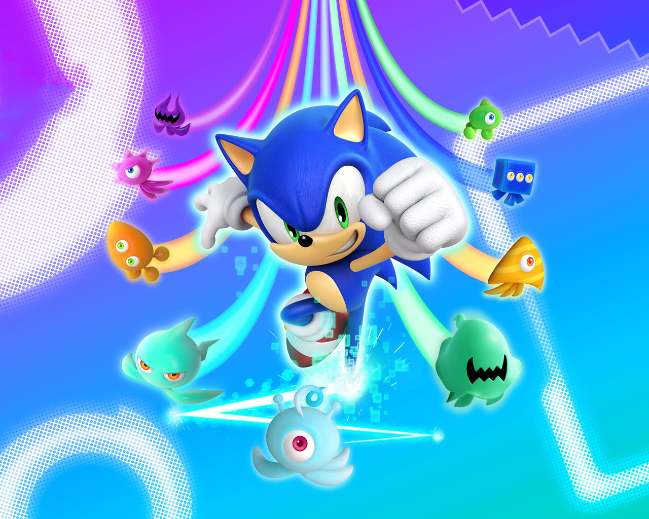Free Sonic Colors Wallpaper in 1280x1024