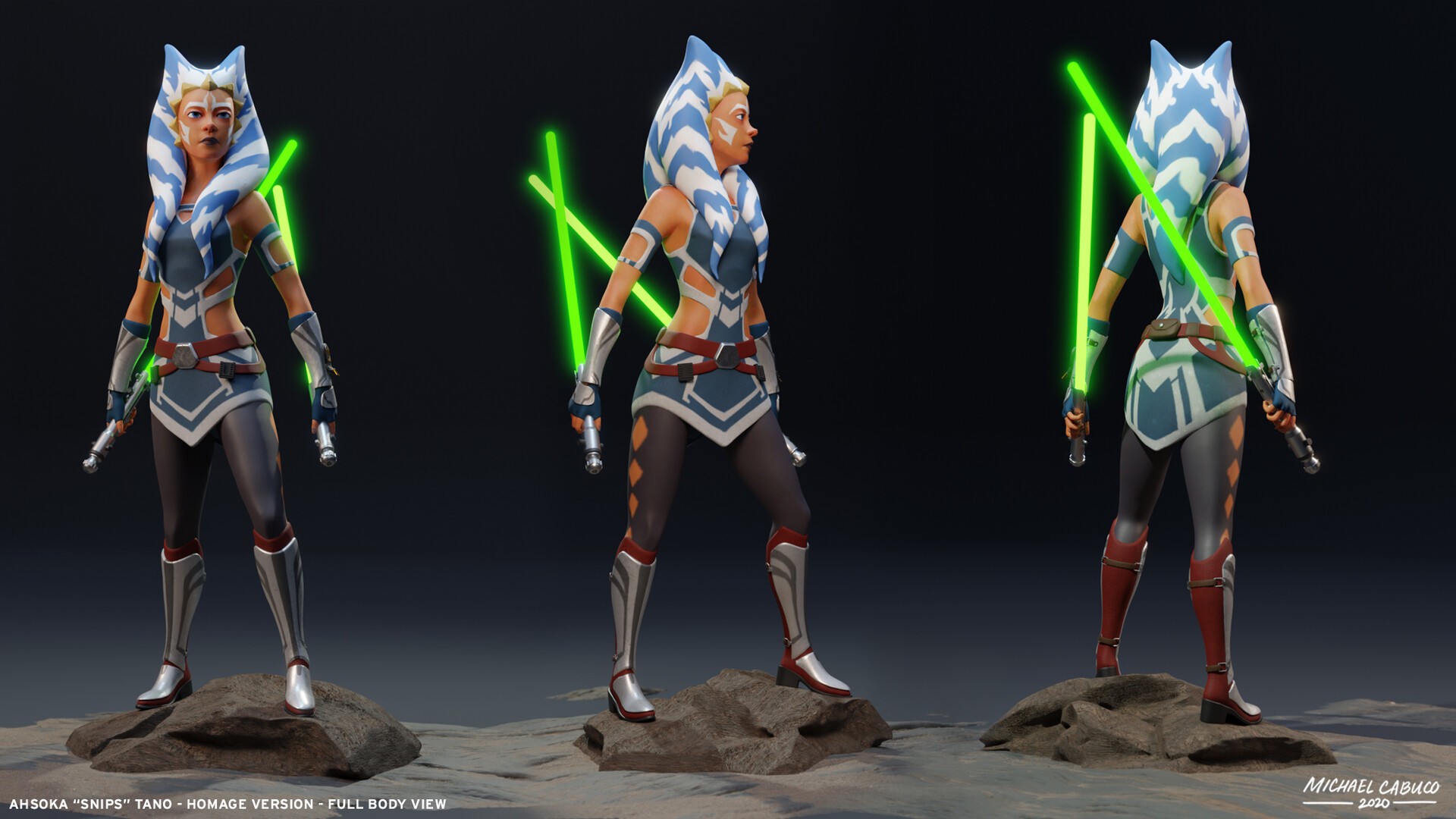 Desktop Ahsoka Tano Wallpaper