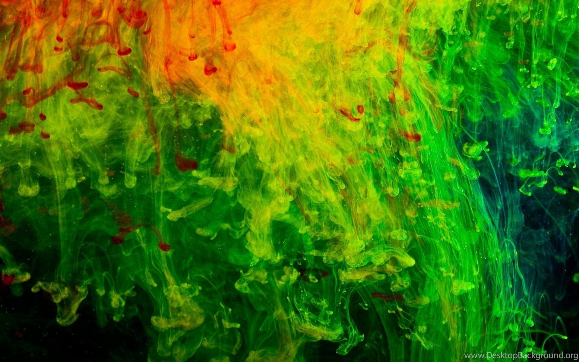 Abstract Color Mix Painting HD Wallpaper Desktop Background