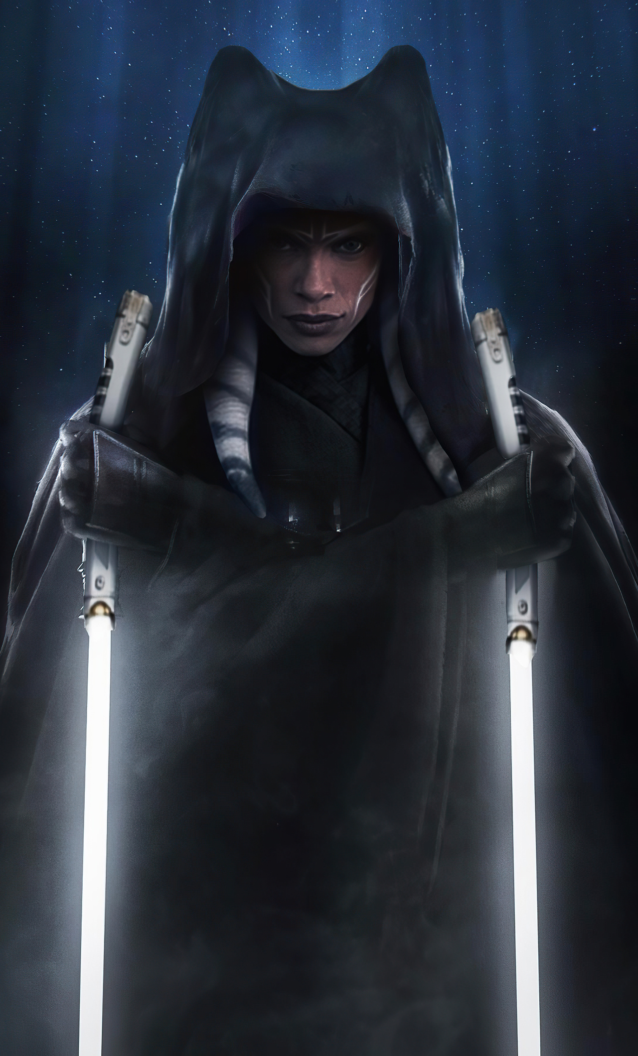 Ahsoka Tano Revan Pose iPhone HD 4k Wallpaper, Image, Background, Photo and Picture