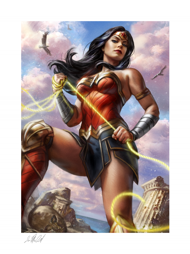 Wonder Woman 755 Fine Art Print by Ian MacDonald. Sideshow Fine Art Prints