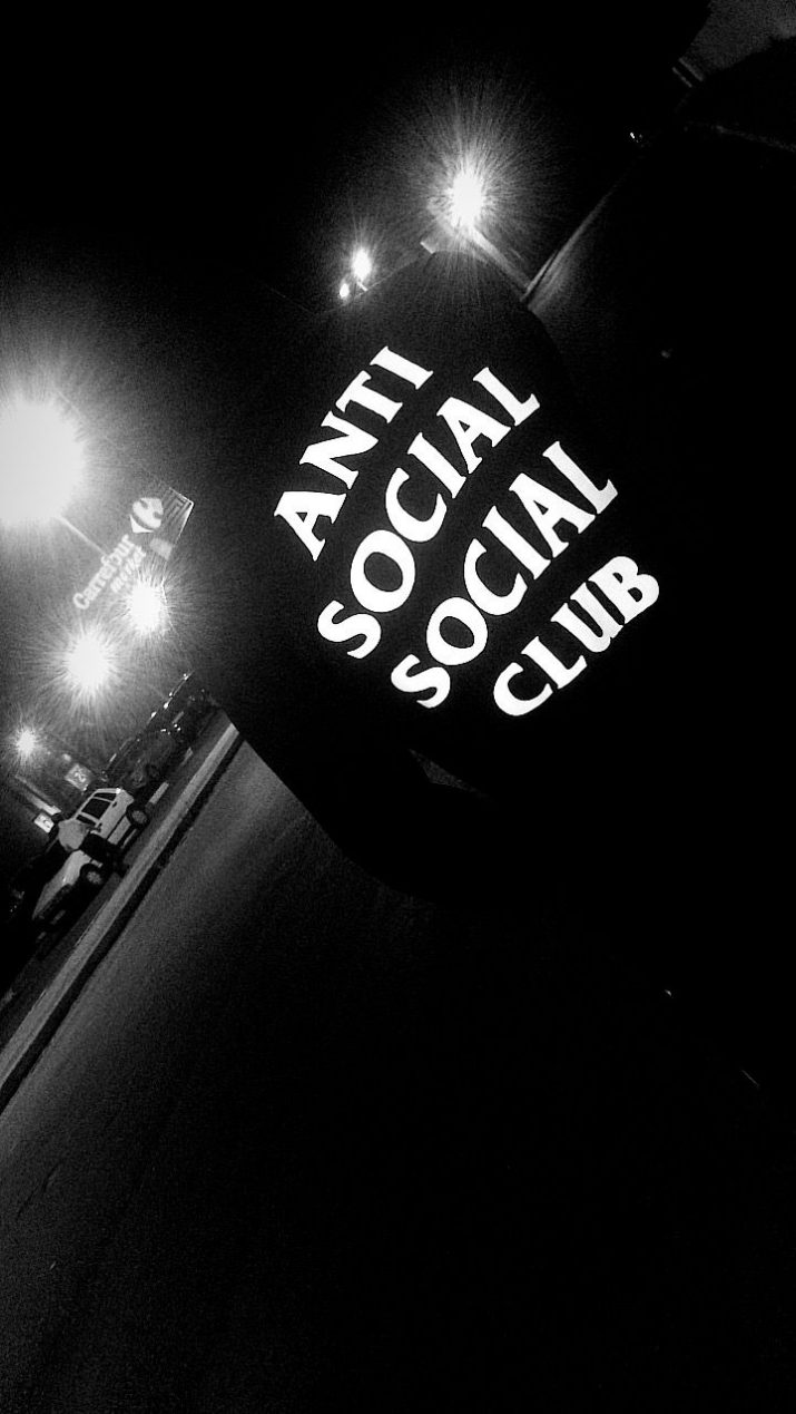 Anti social social club Wallpaper