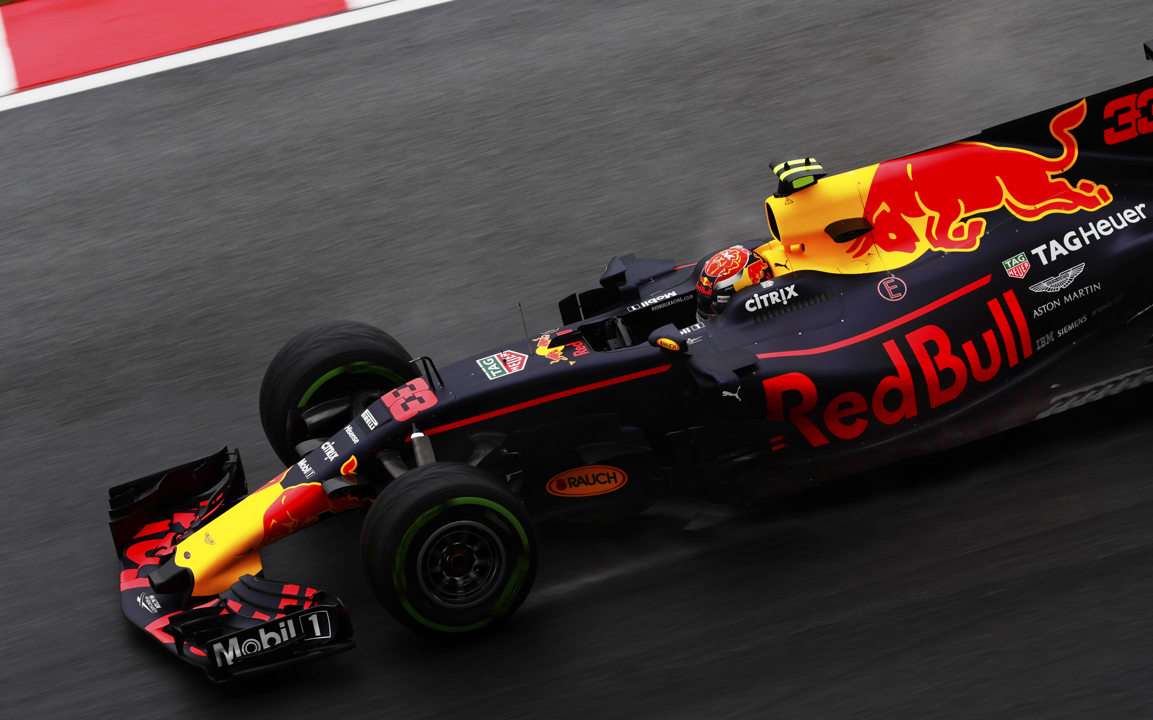 Download wallpaper Max Verstappen, Red Bull RB13, 4k, Formula 1, Red Bull Racing, 33 number of Formula 1, Malaysia Grand Prix, Red Bull for desktop with resolution 3840x2400. High Quality HD picture wallpaper