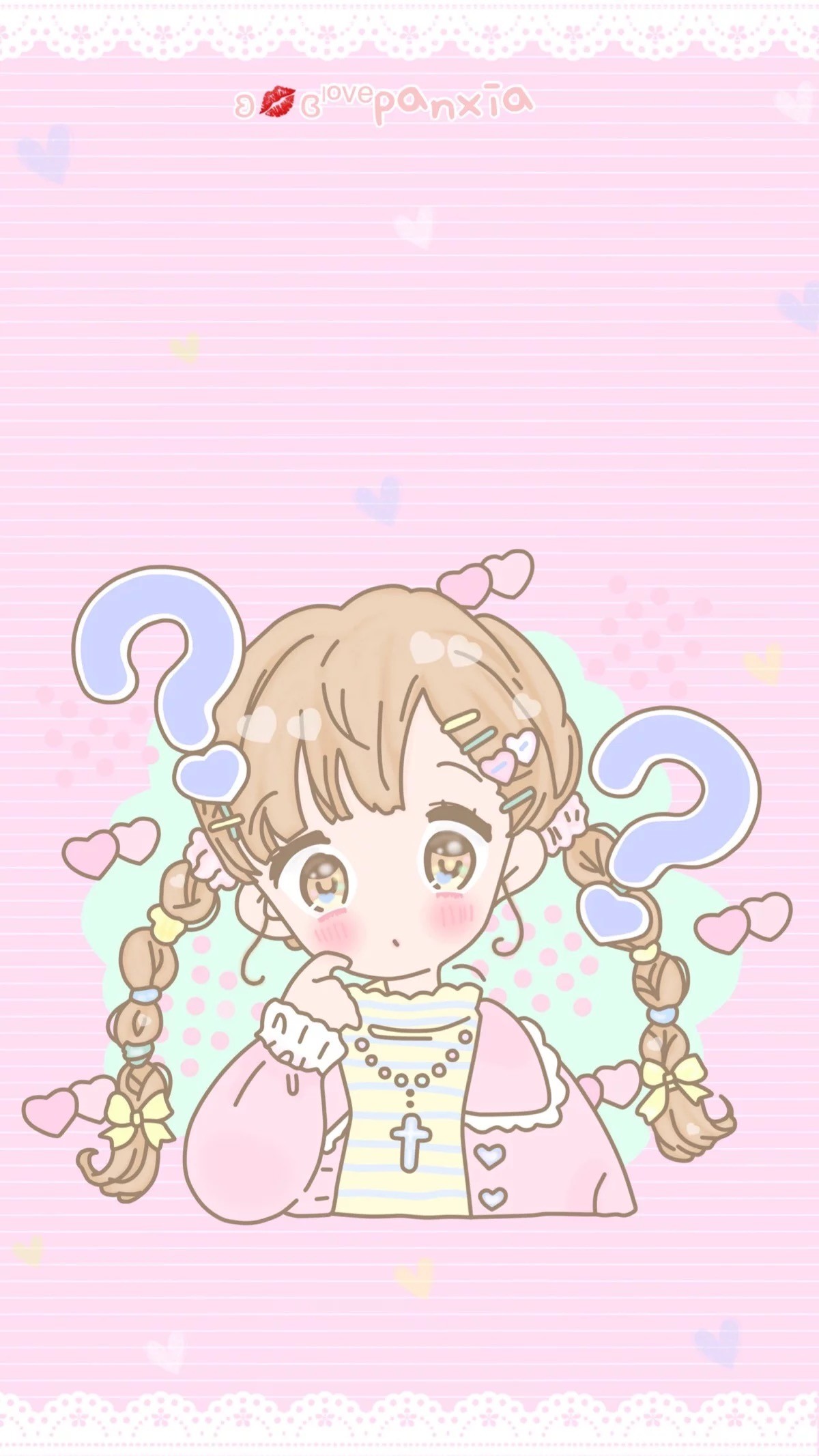 18++ Pastel Kawaii Anime Girl Wallpaper