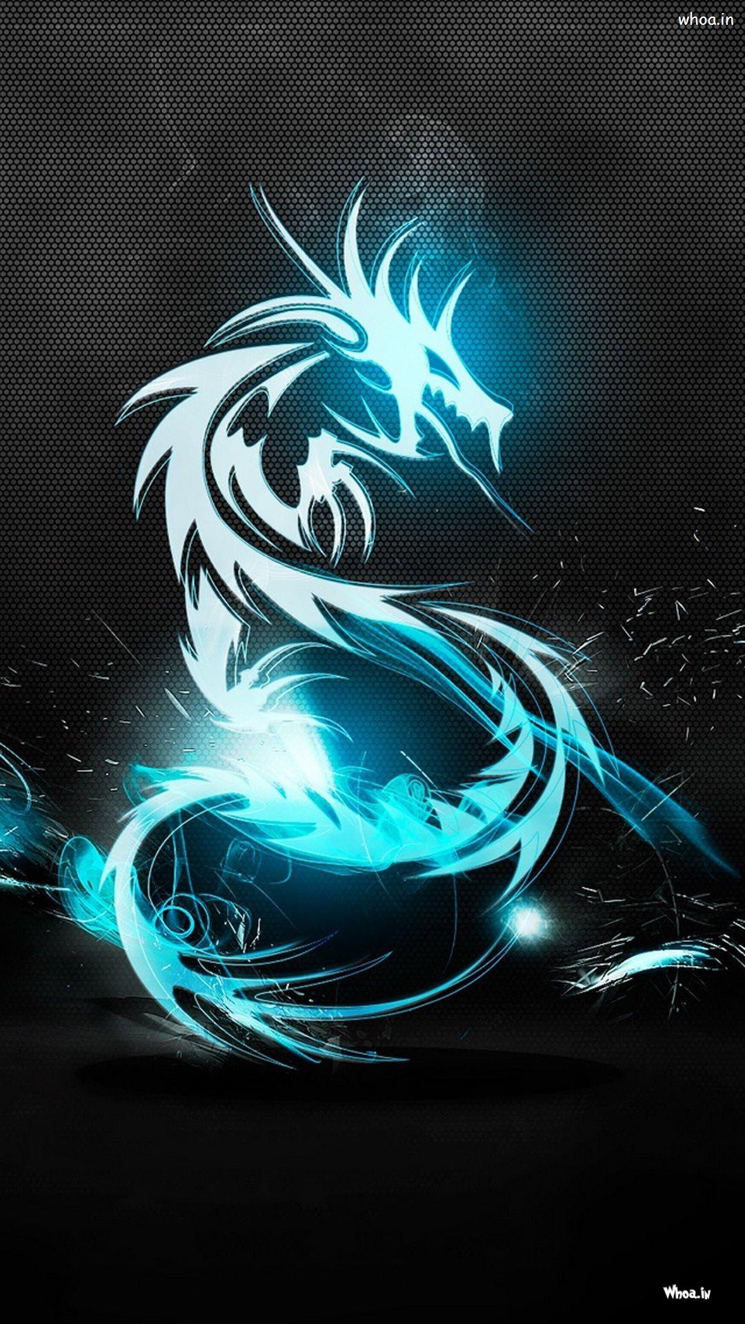 Dragon Art Of Letter S HD Mobile Wallpaper