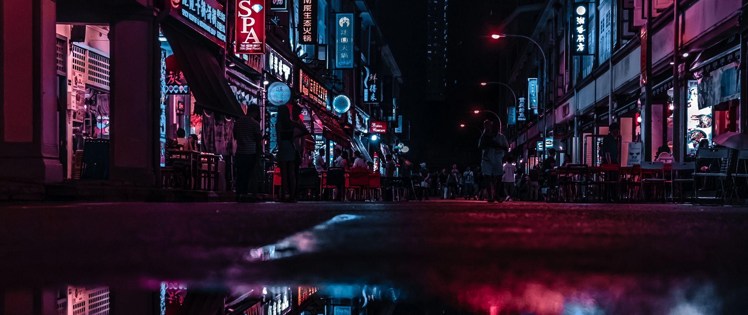 Download Bright lights and urban vibes in Neon City Wallpaper  Wallpapers com