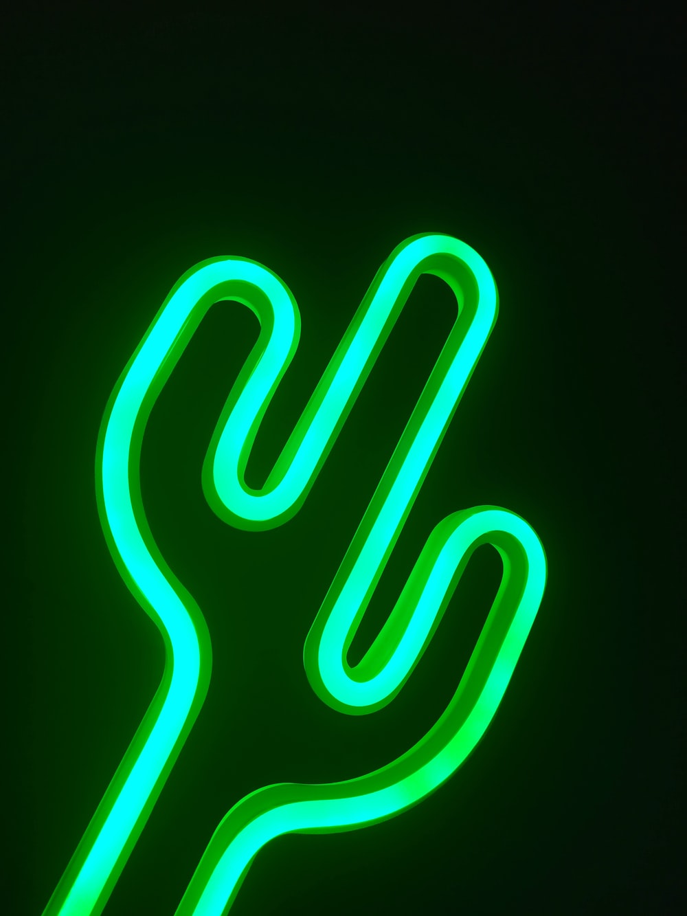 Neon Green Aesthetic Wallpaper