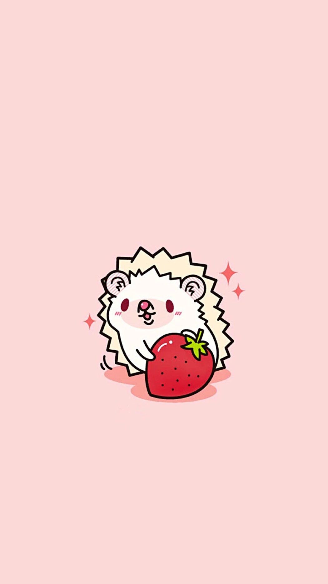 Kawaii Cute Cartoon Hedgehog