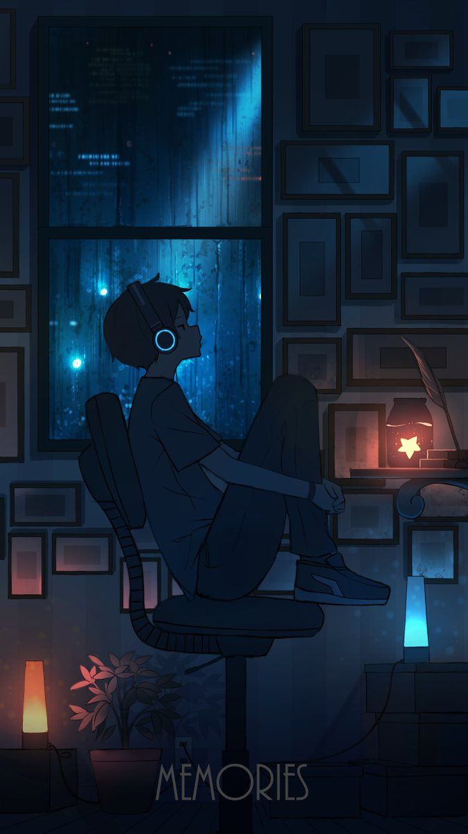 Lofi Anime Wallpaper iPad