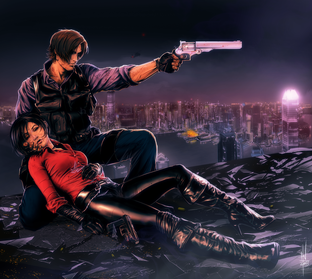 Leon Not If I Can Help It. Resident Evil Leon, Resident Evil Girl, Resident Evil