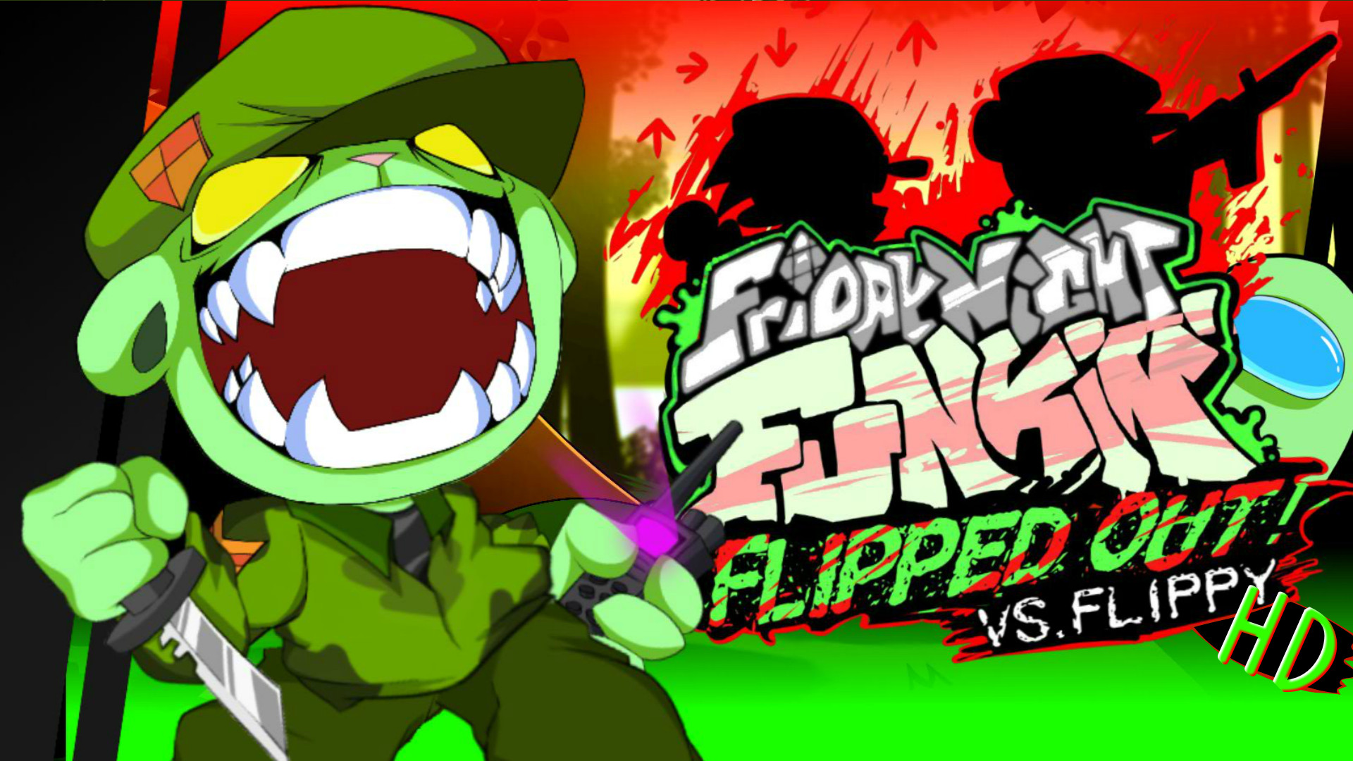 Flippy Flipped OUT [HD] [Friday Night Funkin'] [Mods]