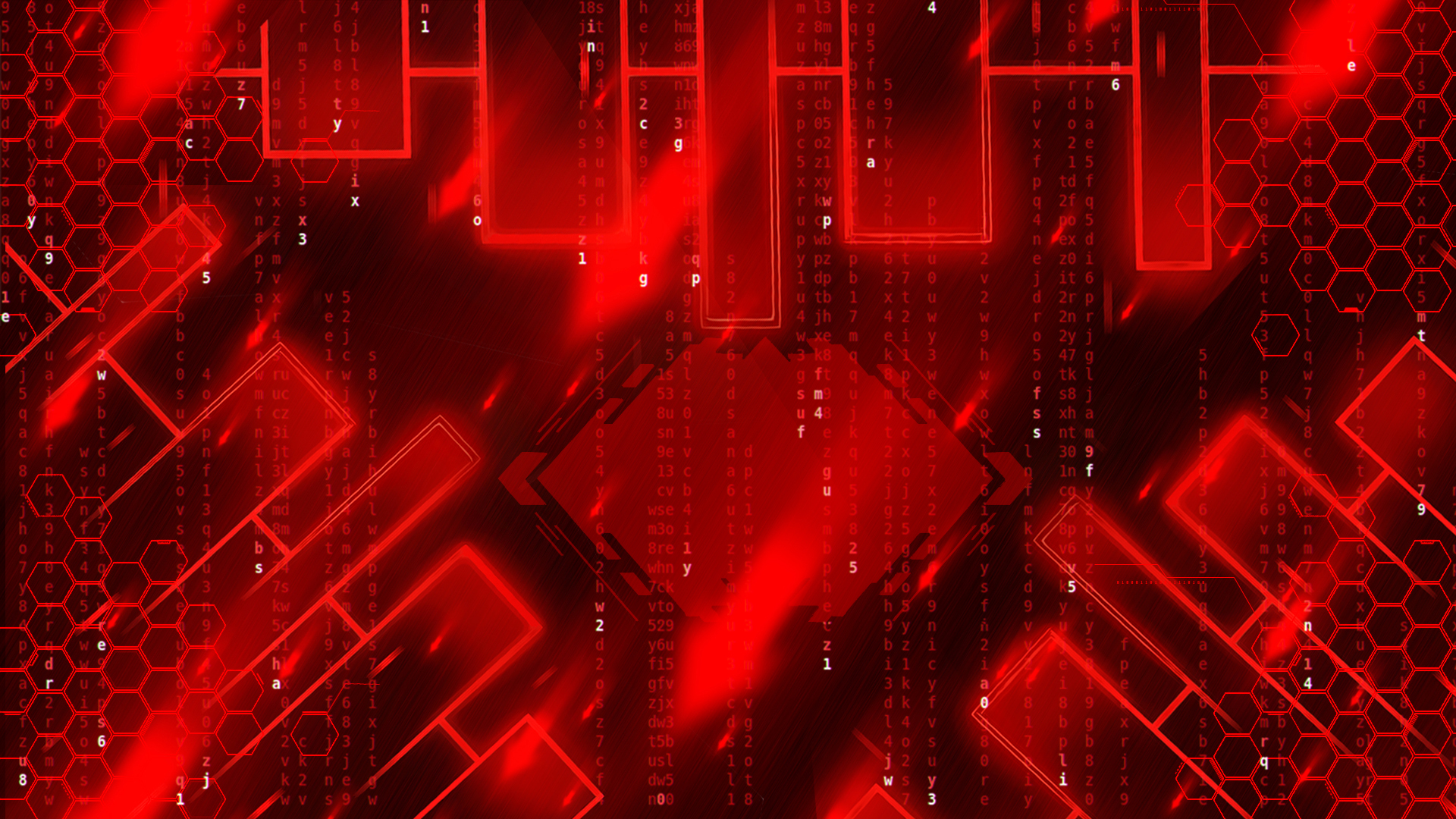 red technology wallpaper
