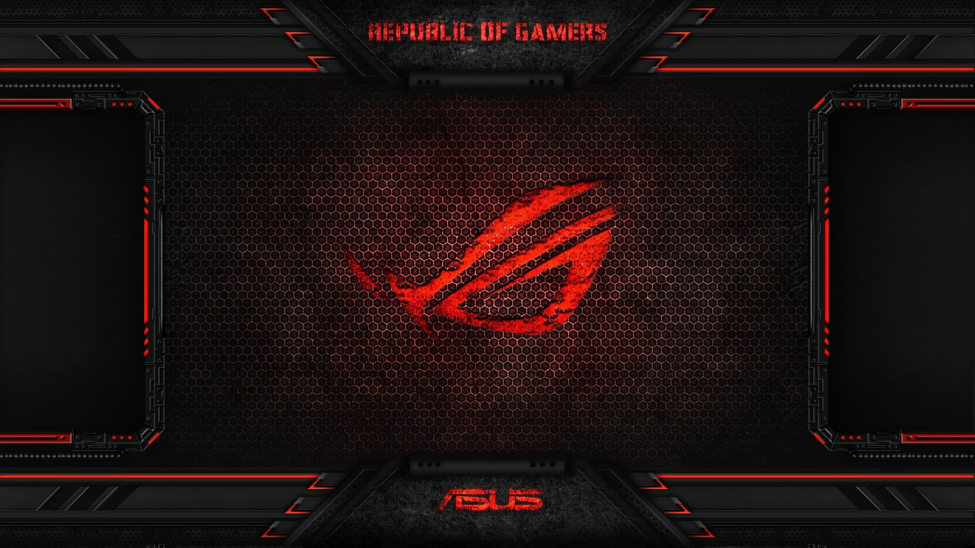 Wallpaper Asus Rog Logo, Red, Game, Technology, Computer • Wallpaper For You HD Wallpaper For Desktop & Mobile
