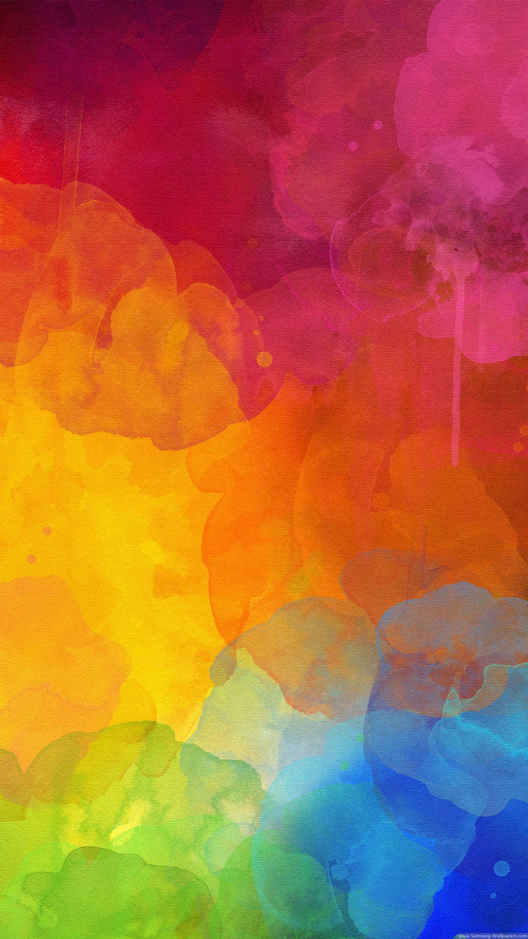 Cool Colour Lock Screen Samsung Galaxy Note 3 Wallpaper Watercolour HD Wallpaper