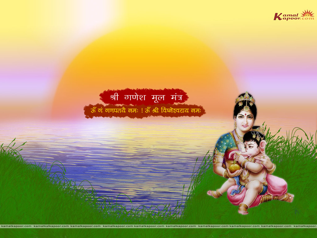 Full screen wallpaper of Ganesh, Hindu God Ganesha wallpa