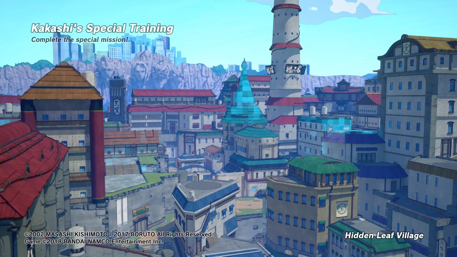 Naruto Village Background