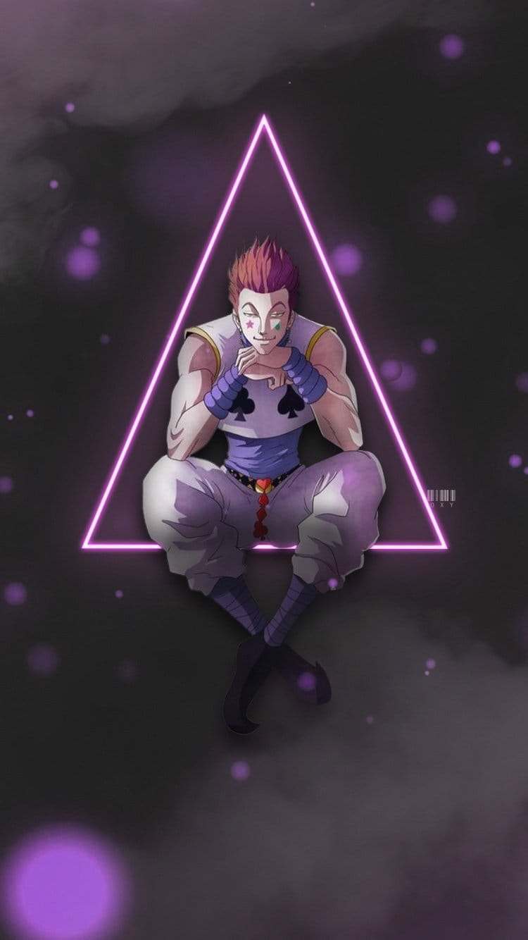 An Hisoka Wallpaper for Phone: HunterxHunterQuizUp