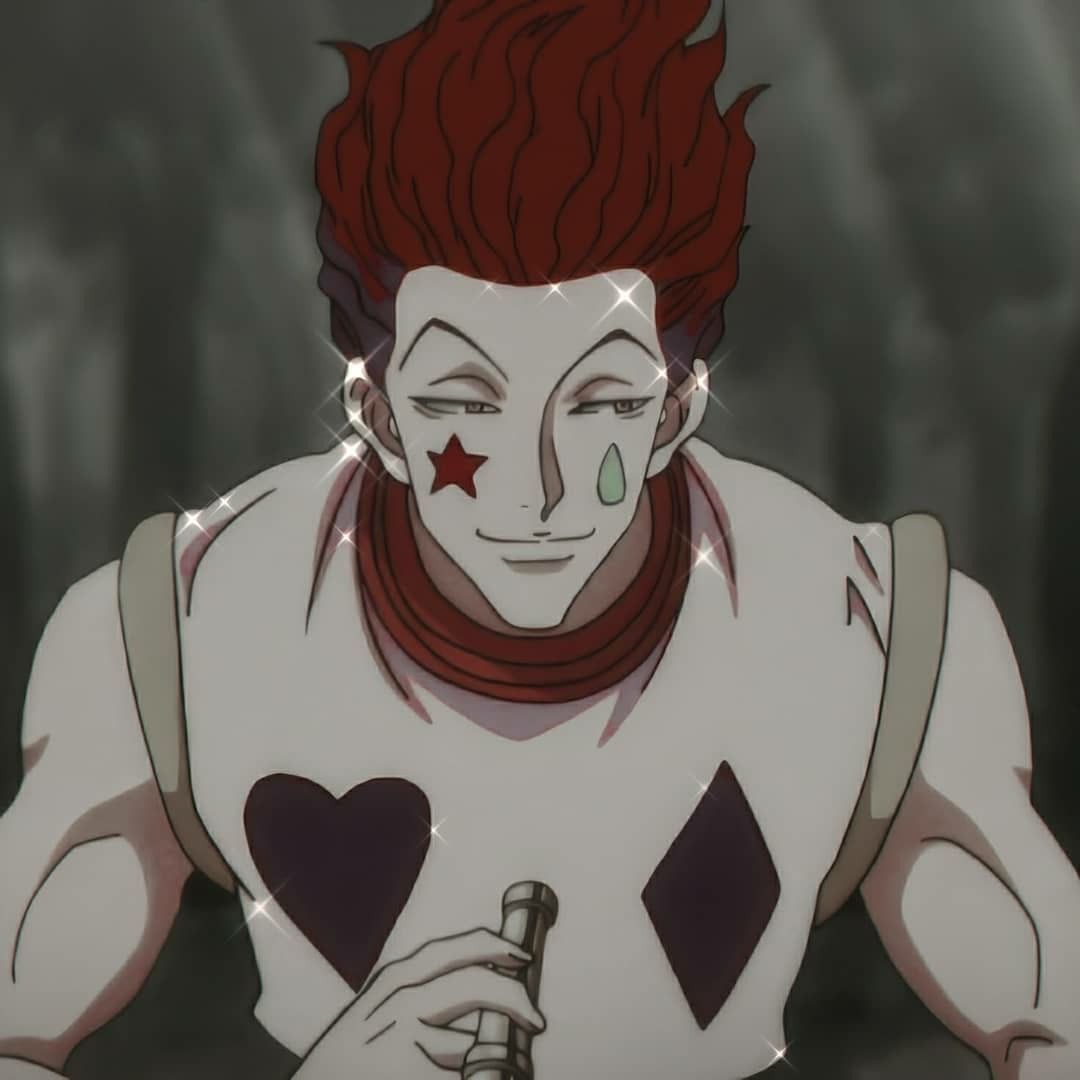Hisoka glitter icon. Hisoka, Black and white wallpaper iphone, Anime