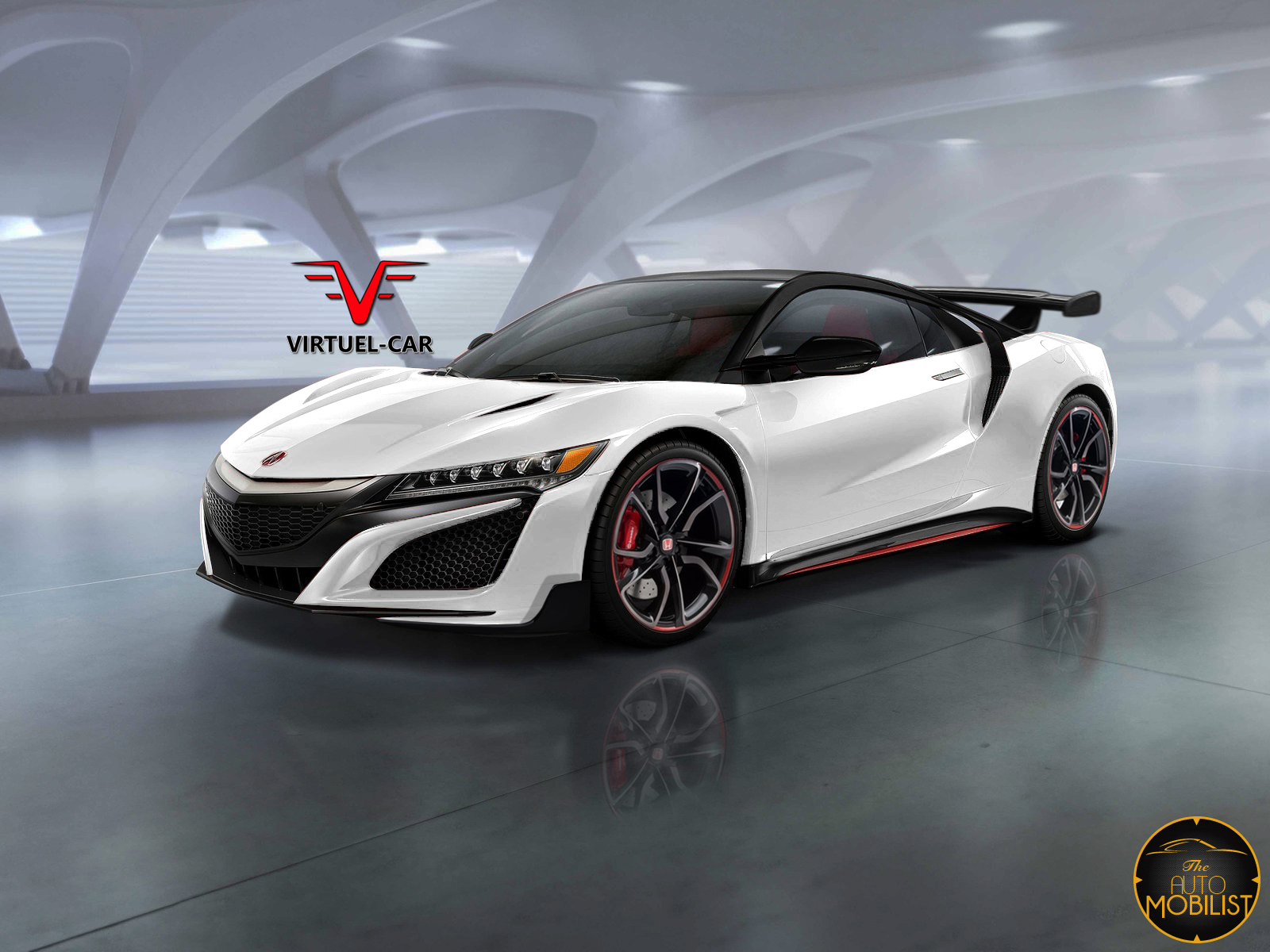 New Honda NSX Type R Rendered Again