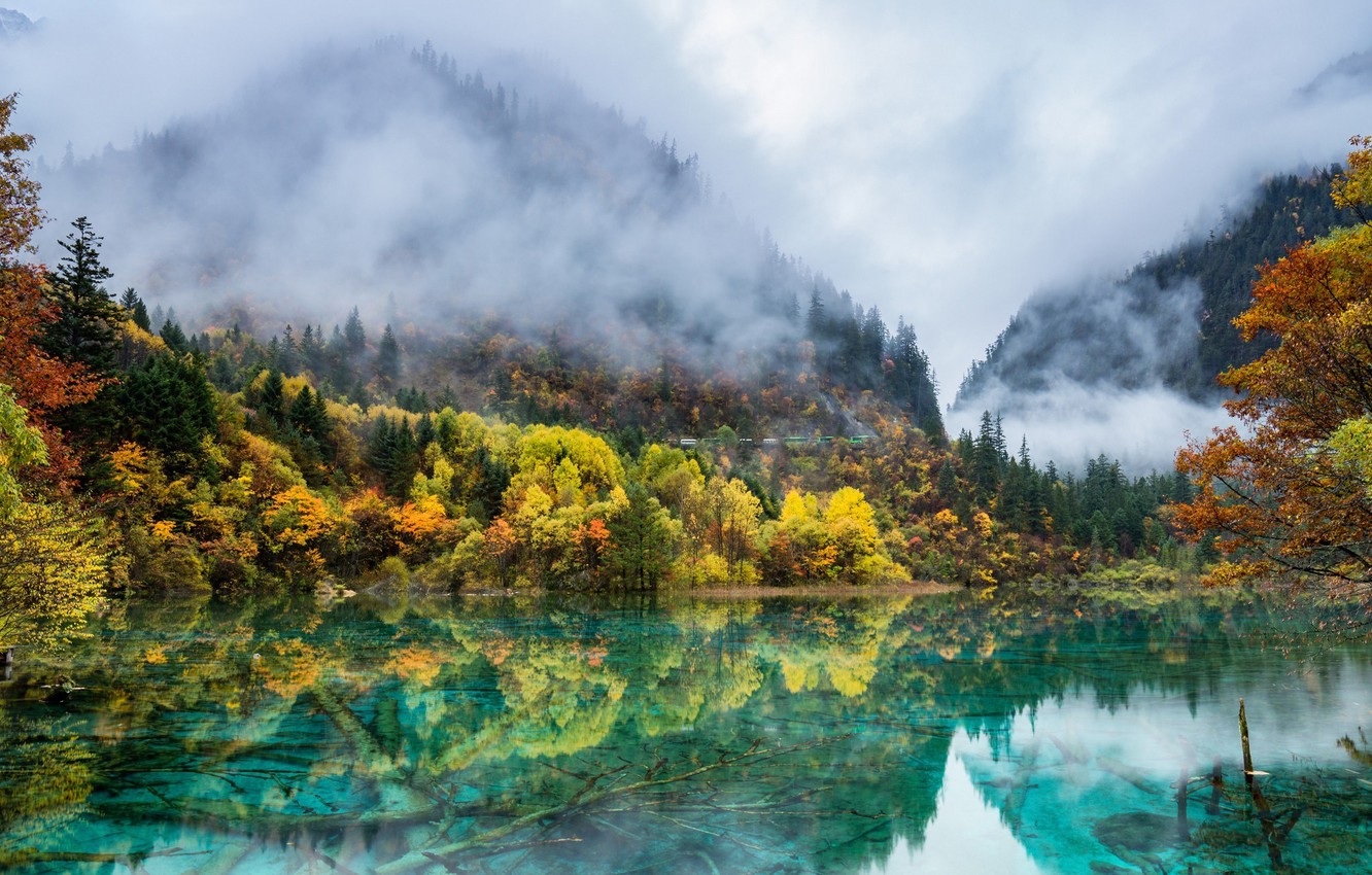 Autumn Mountains Fog Wallpapers - Wallpaper Cave