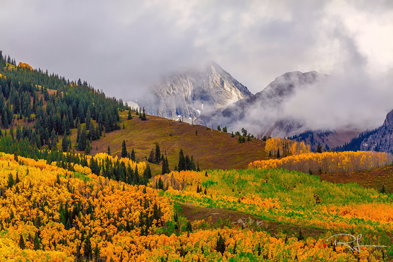 Autumn Mountains Fog Wallpapers - Wallpaper Cave