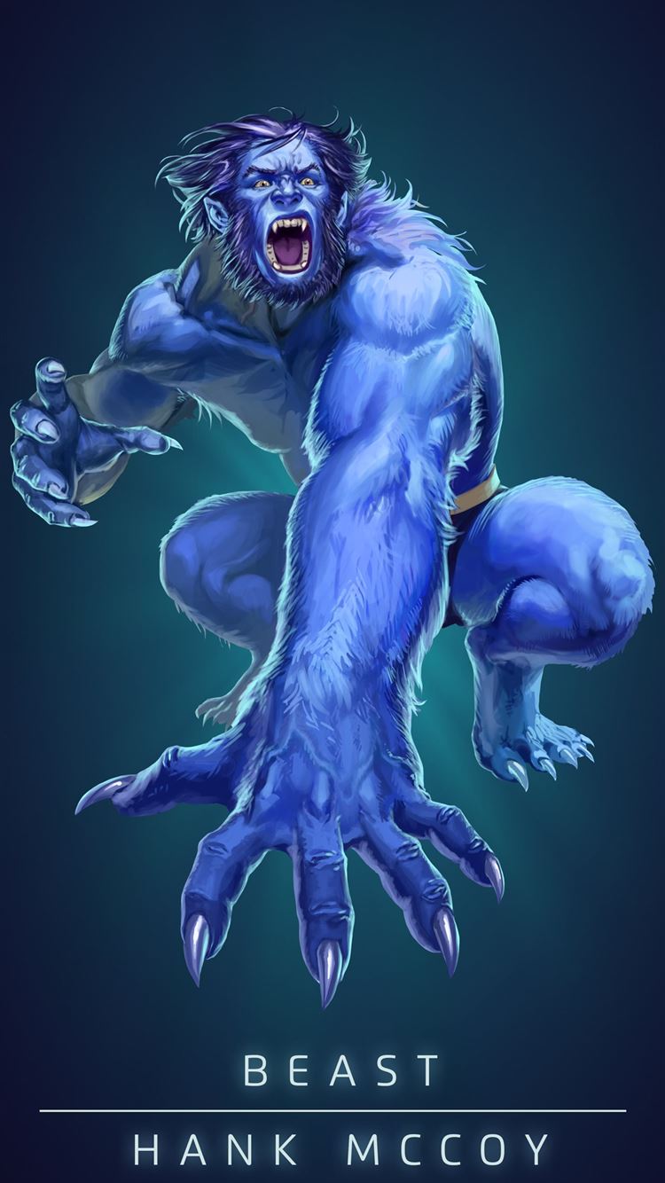 the beast marvel iPhone Wallpaper Free Download