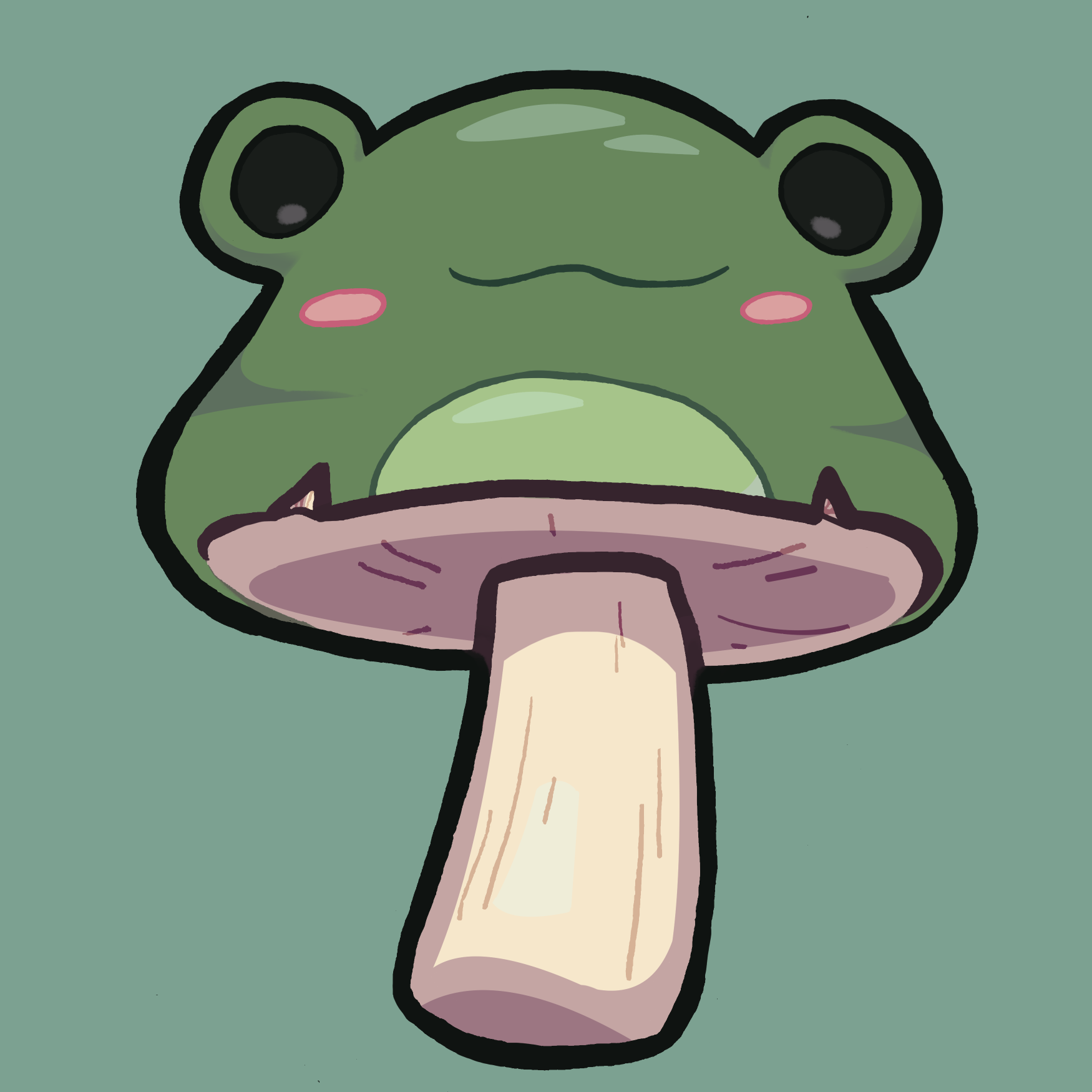 Mushroom Frog Wallpapers - Wallpaper Cave